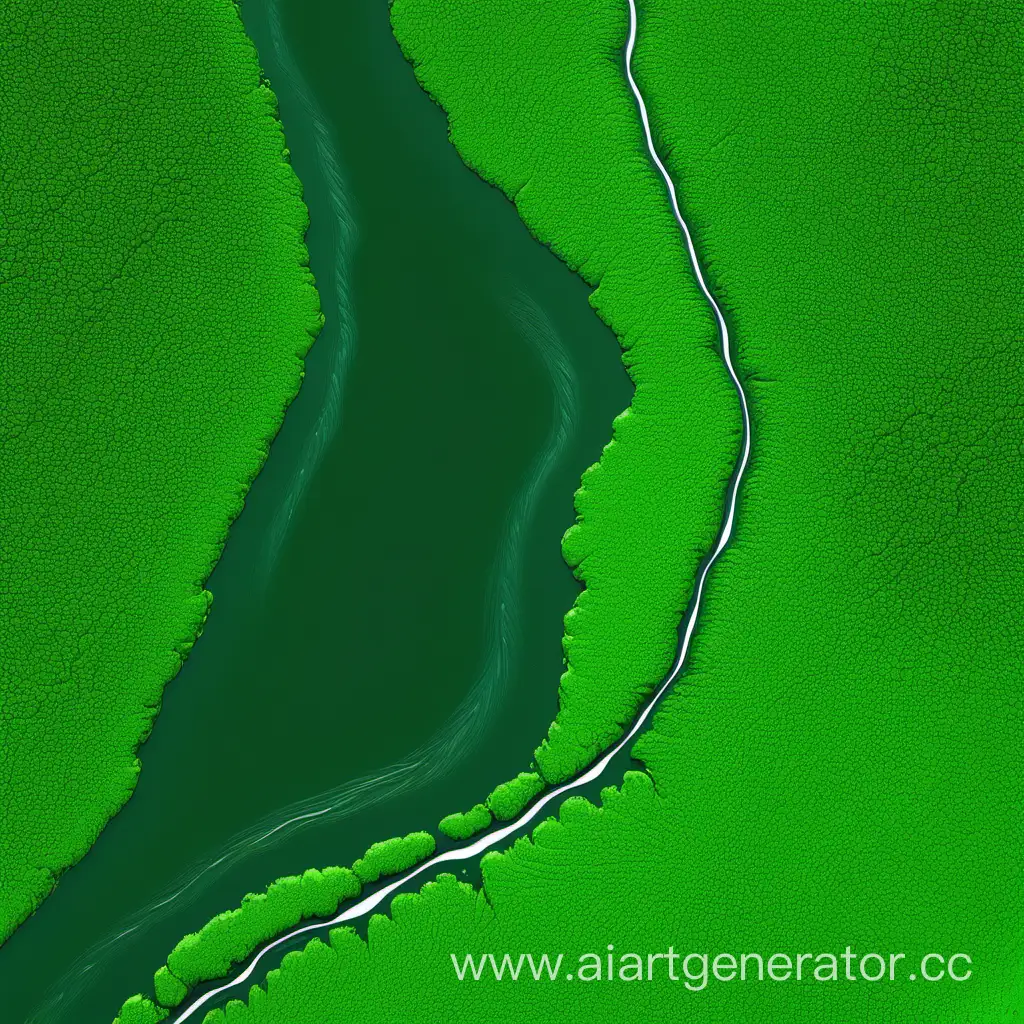 по зеленой планете текут зеленые реки