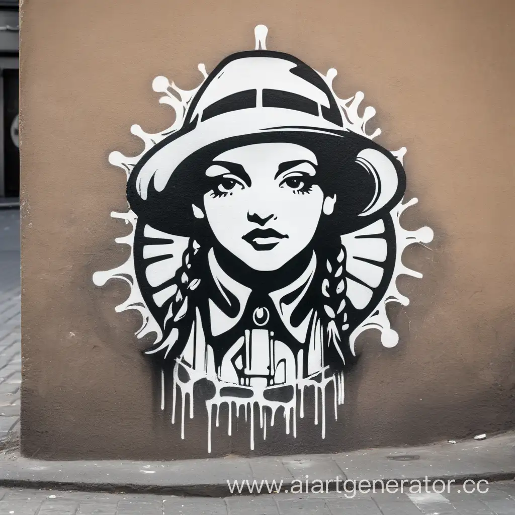 street art  stencil street artist logo