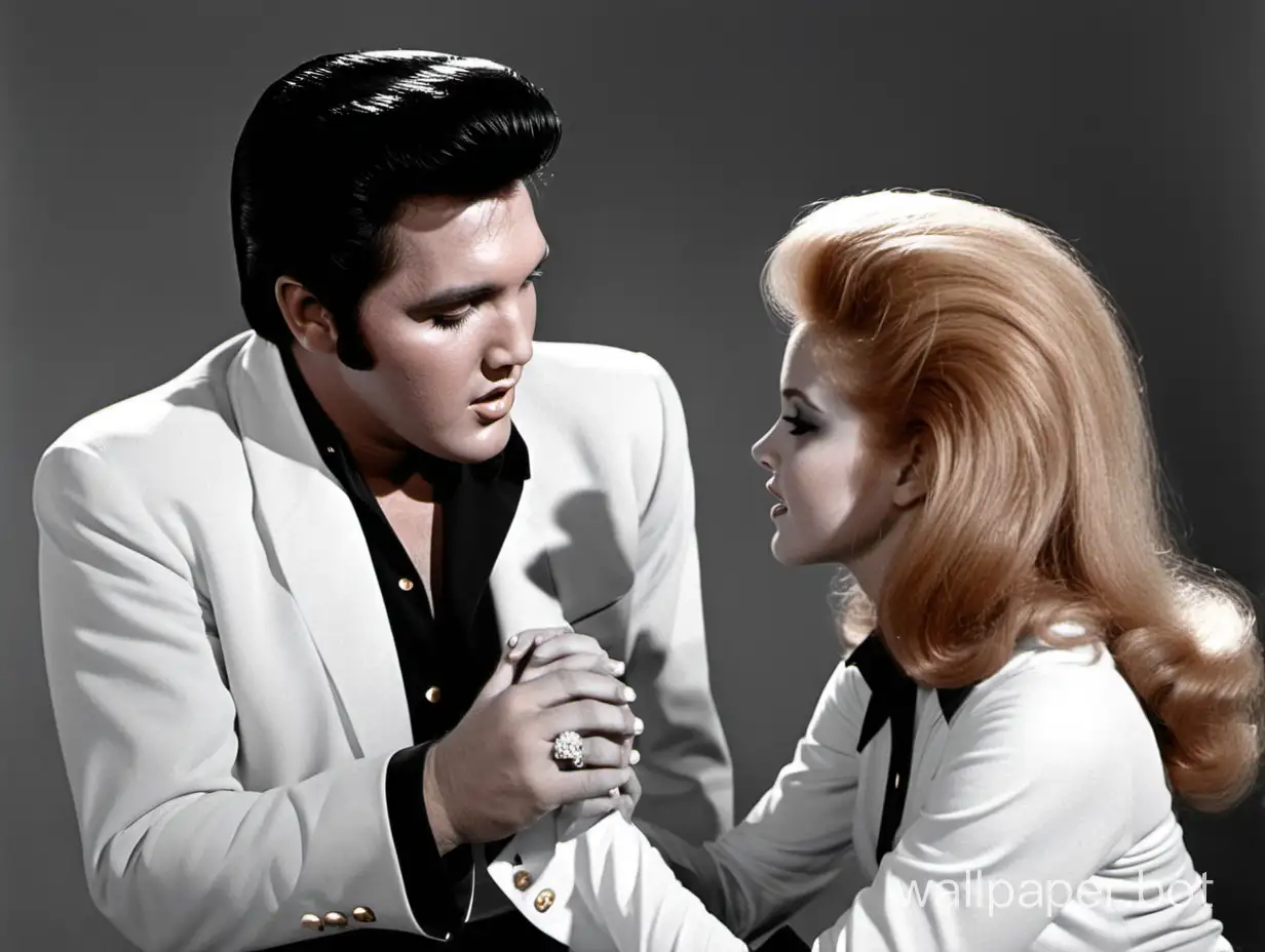 Elvis Presley and Ann Margaret