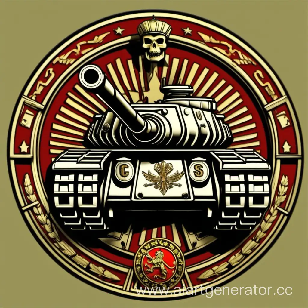 Эмблема танкового клана "минское казино" PNG