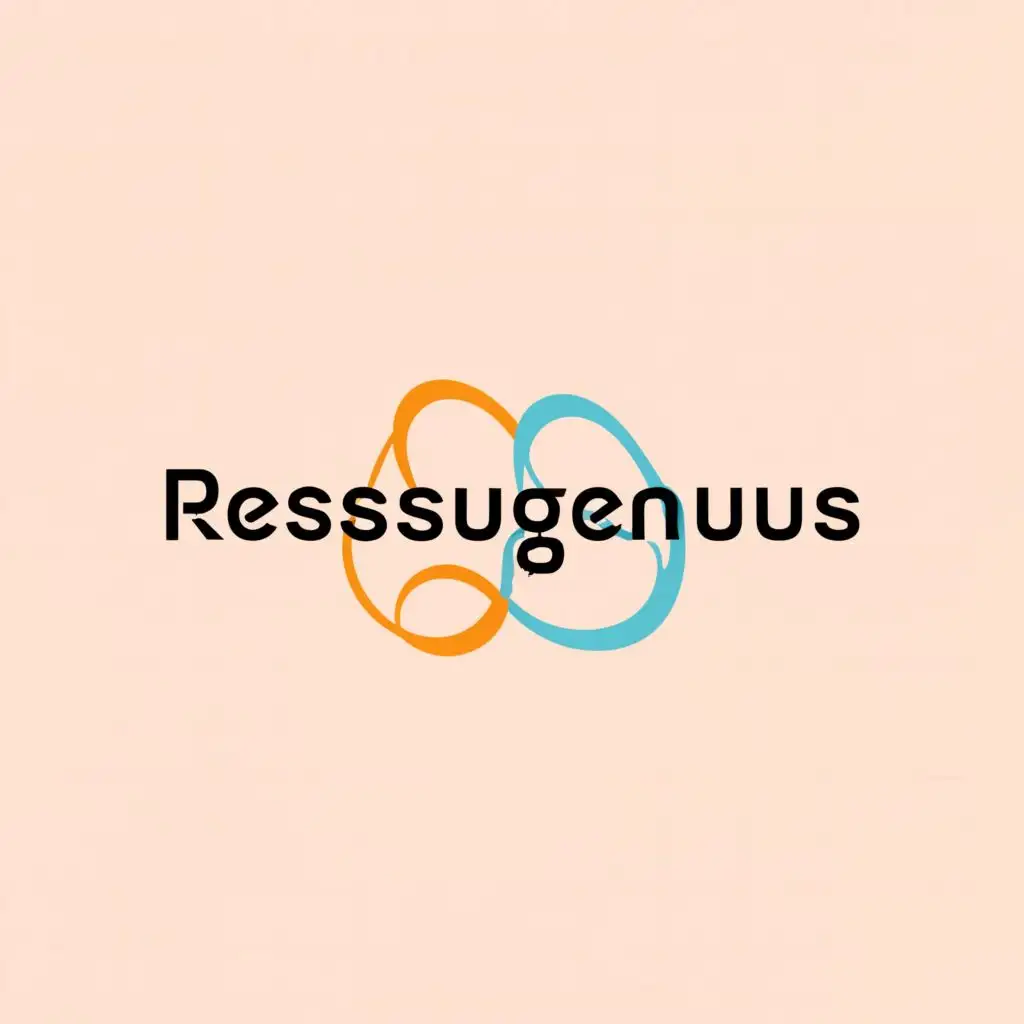 logo, page, with the text "ResuGenius", typography