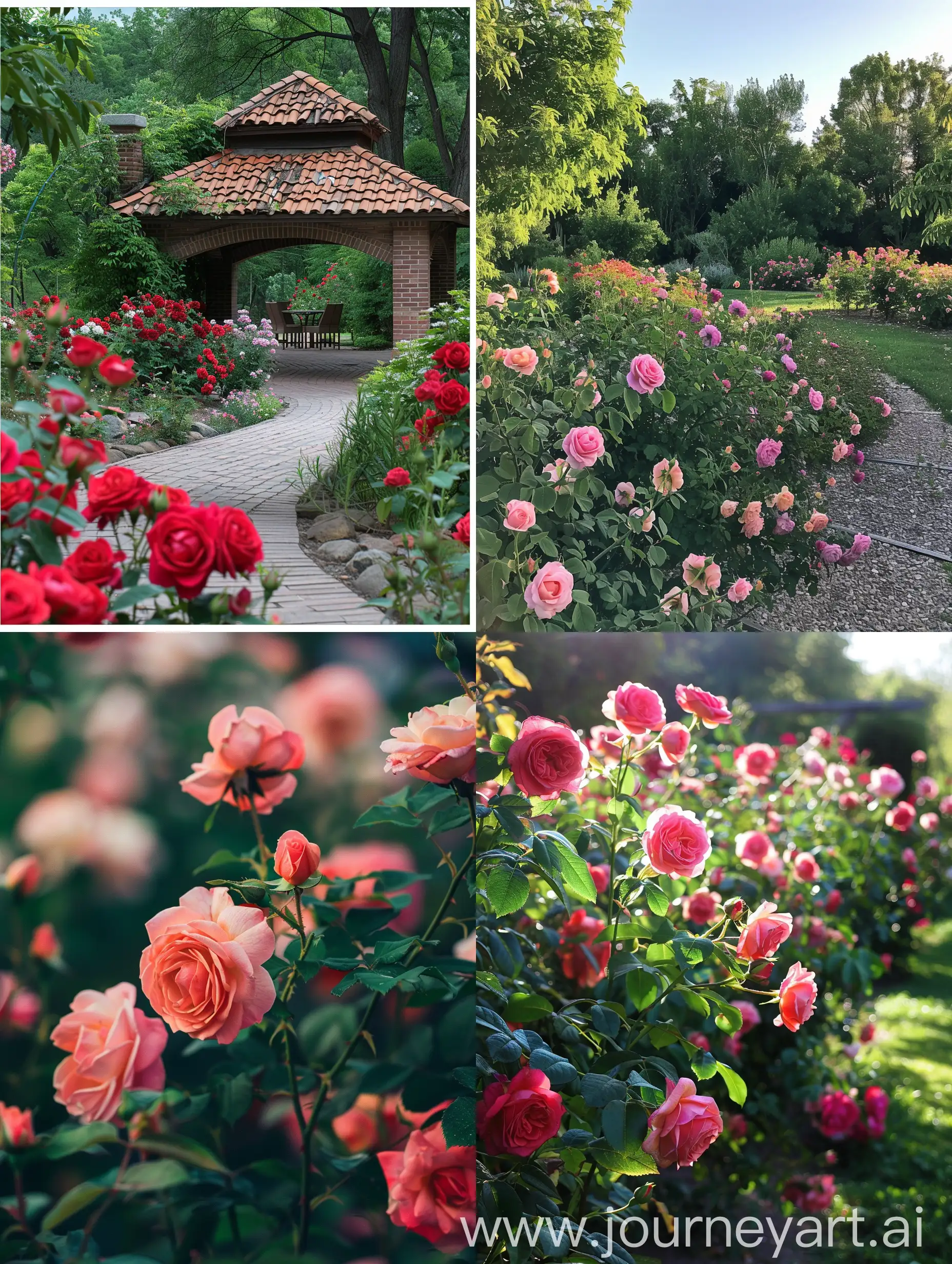 玫瑰庭园