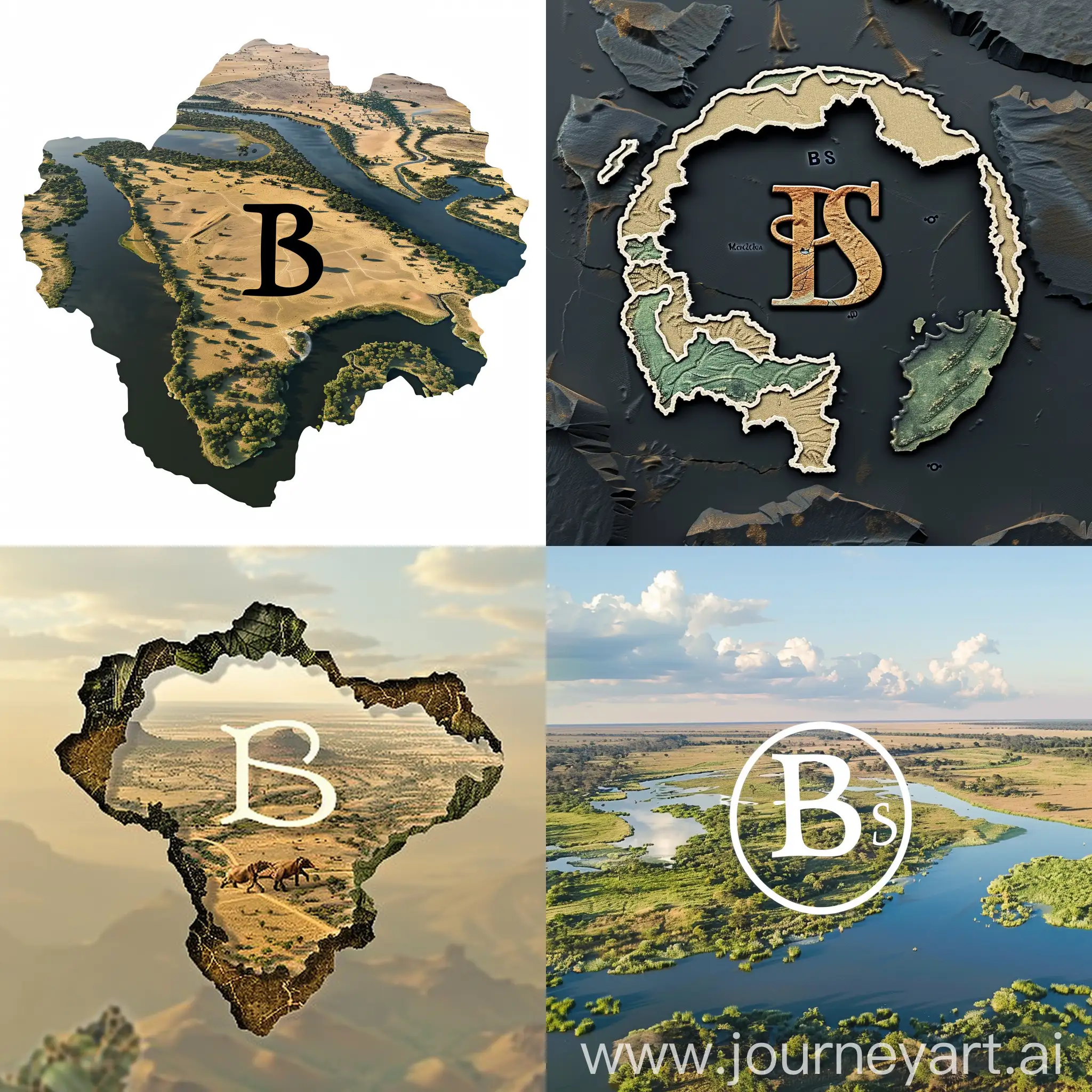 Botswana-Map-with-BS-Monogram-Logo