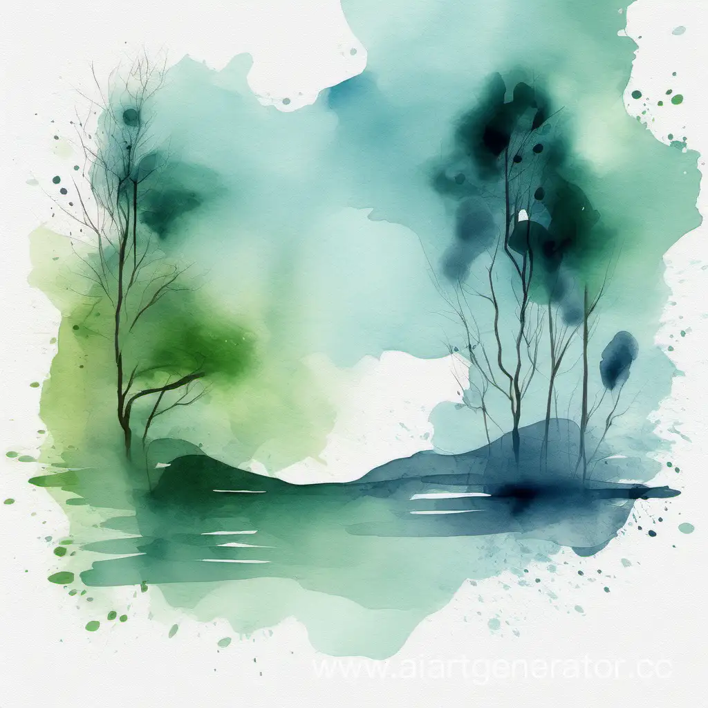 Tranquil-Watercolor-Poster-Serene-Abstract-Artwork-of-Calmness-and-Peace