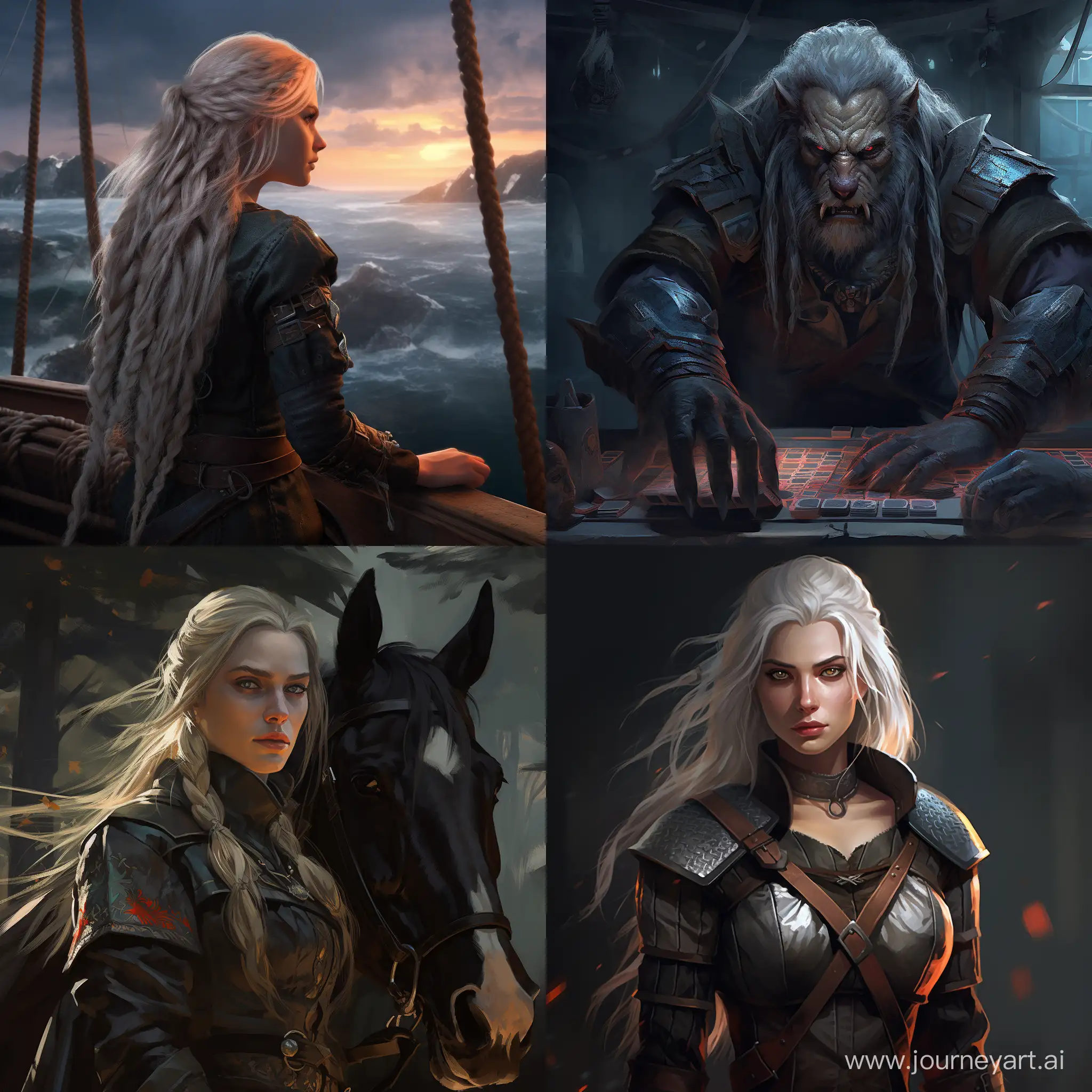 The-Witcher-Engaged-in-Mystical-Pursuits