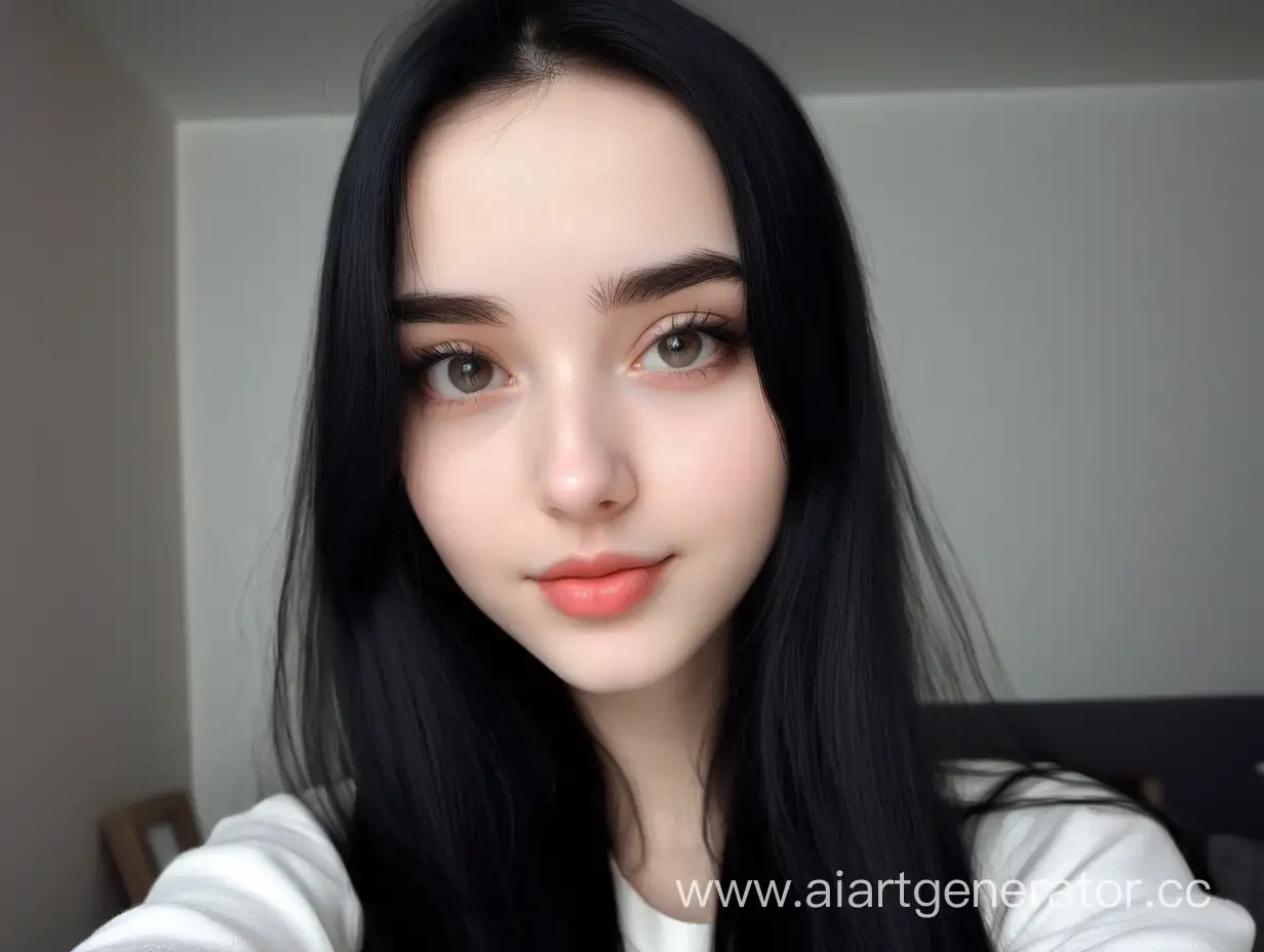 Captivating-8K-Selfie-Portrait-with-Loose-Long-Black-Hair-and-Cute-European-Charm
