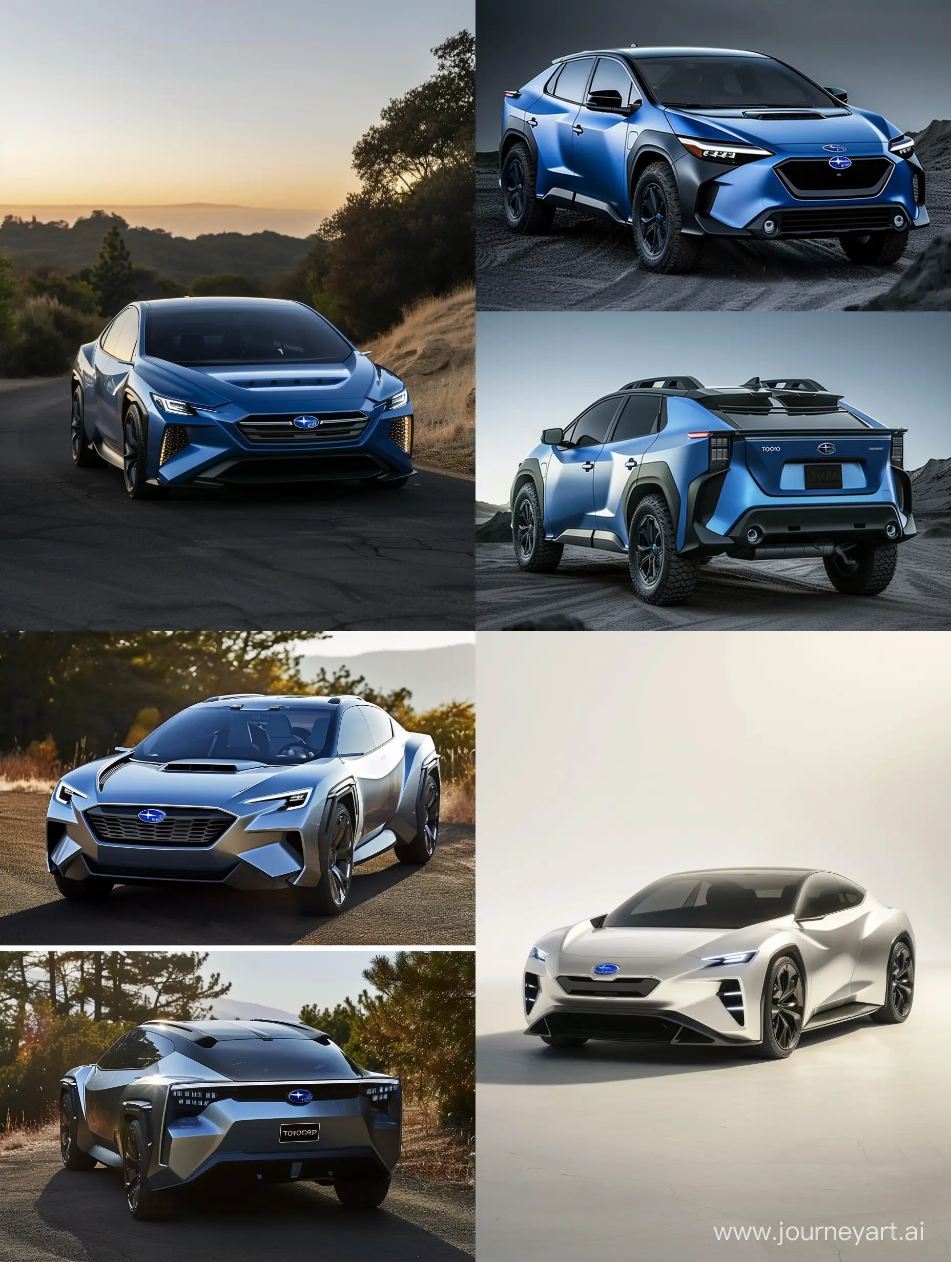 Sleek-Subaru-Inspired-by-Toyota-Prius-2023-Futuristic-Hybrid-Design