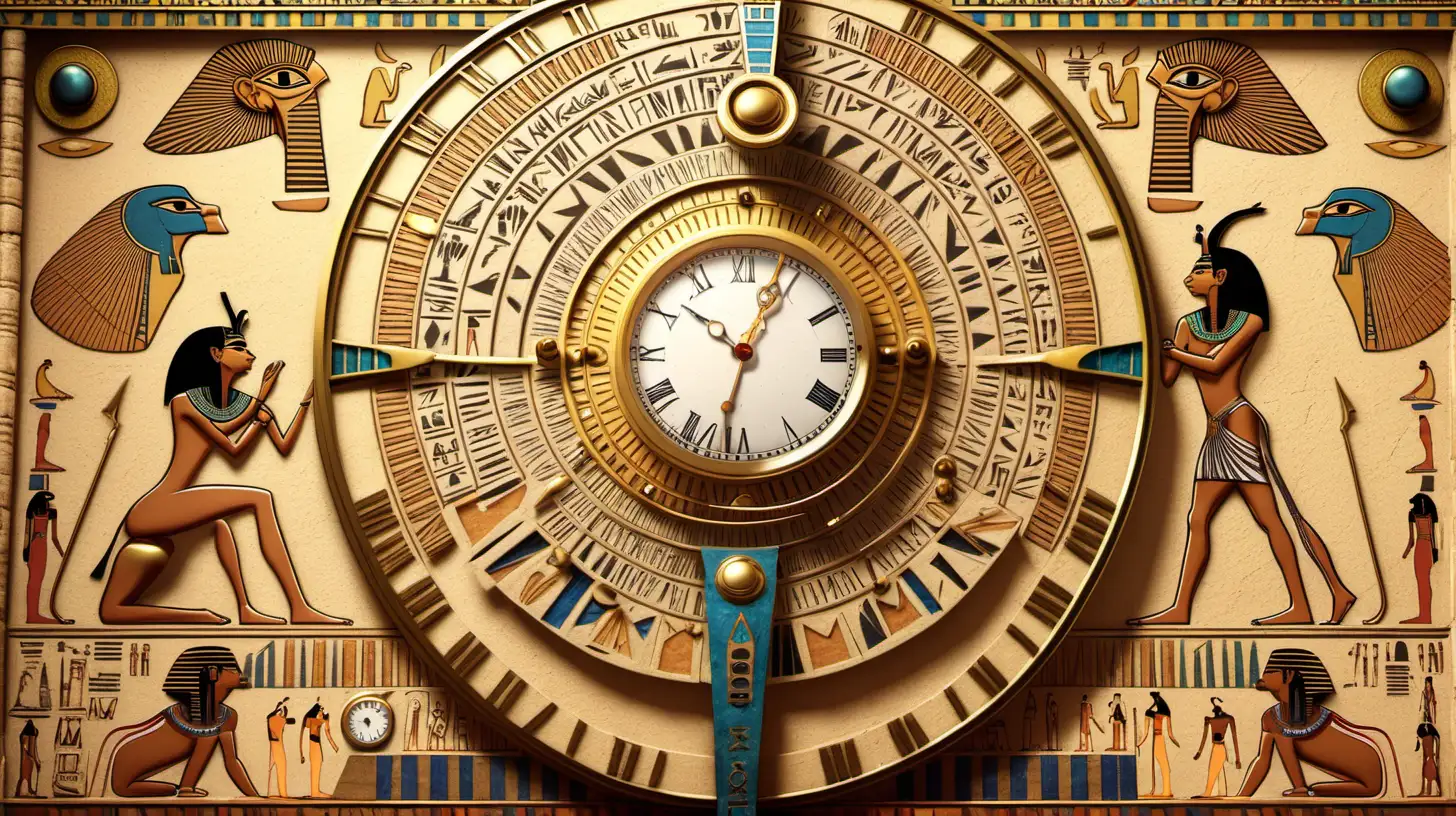Journey through Ancient Egypt with a Clock Time Machine