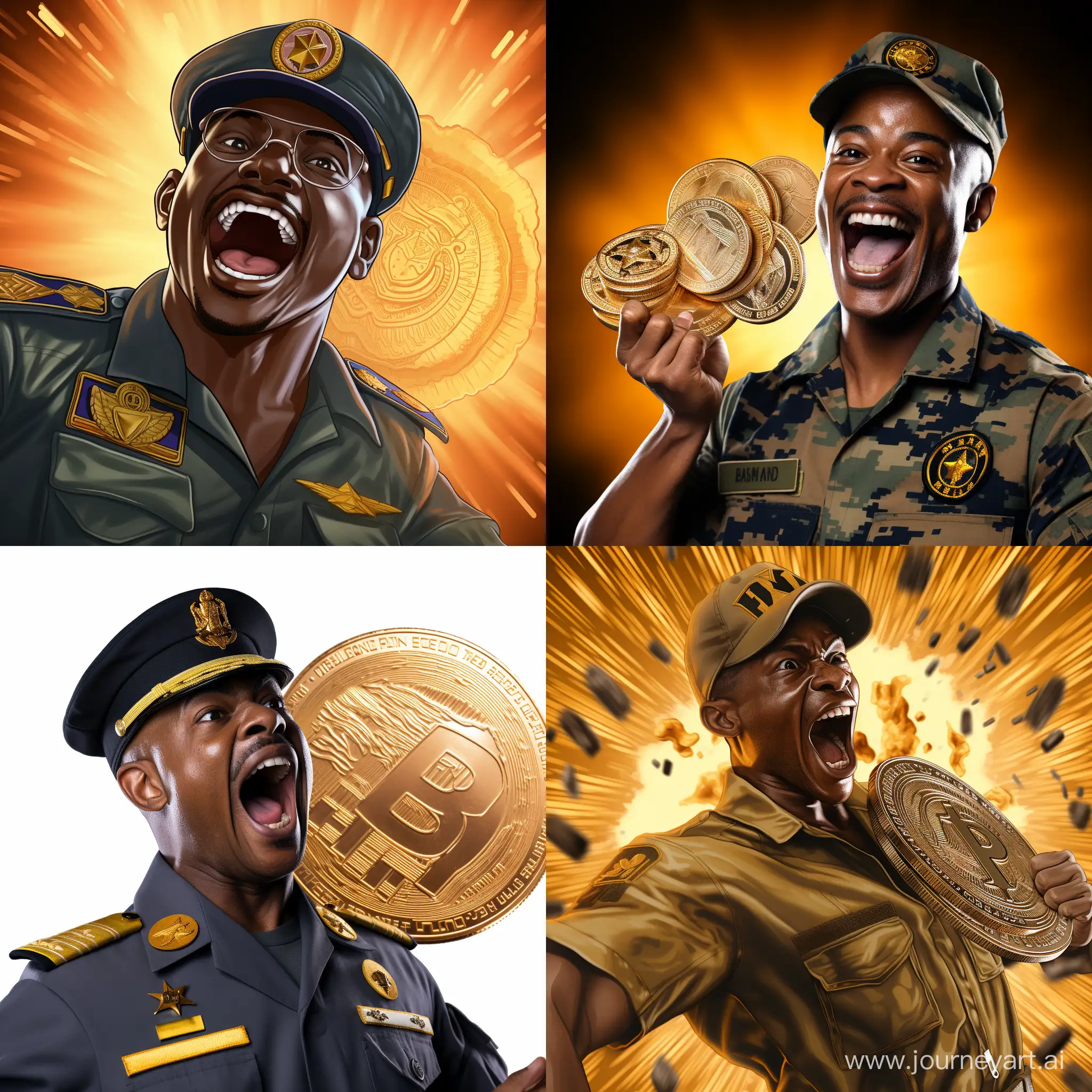 Major-Payne-Bites-Bitcoin-Coin-Cryptocurrency-Humor-Art