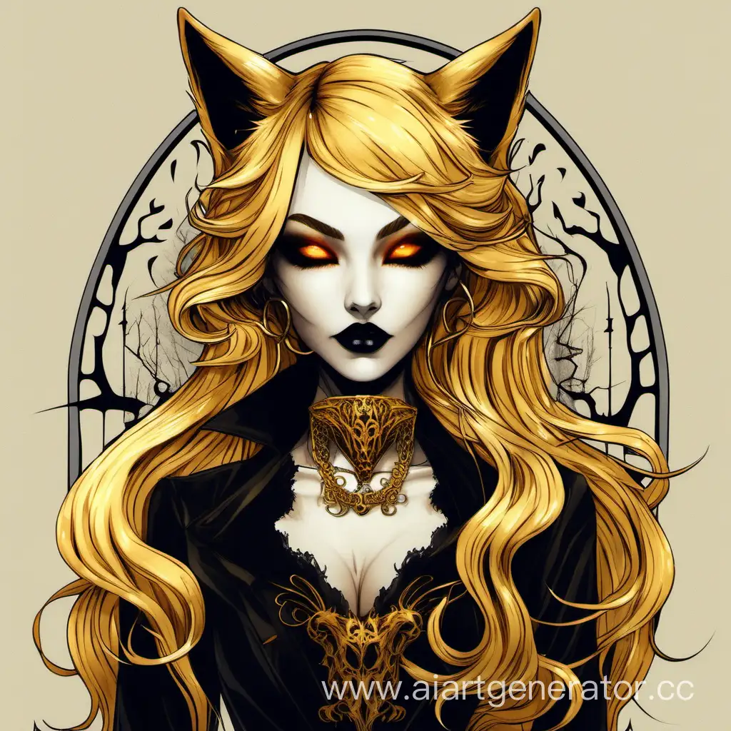 ALISSIYA-Hellish-Fox-Girl-in-Gold-and-Black