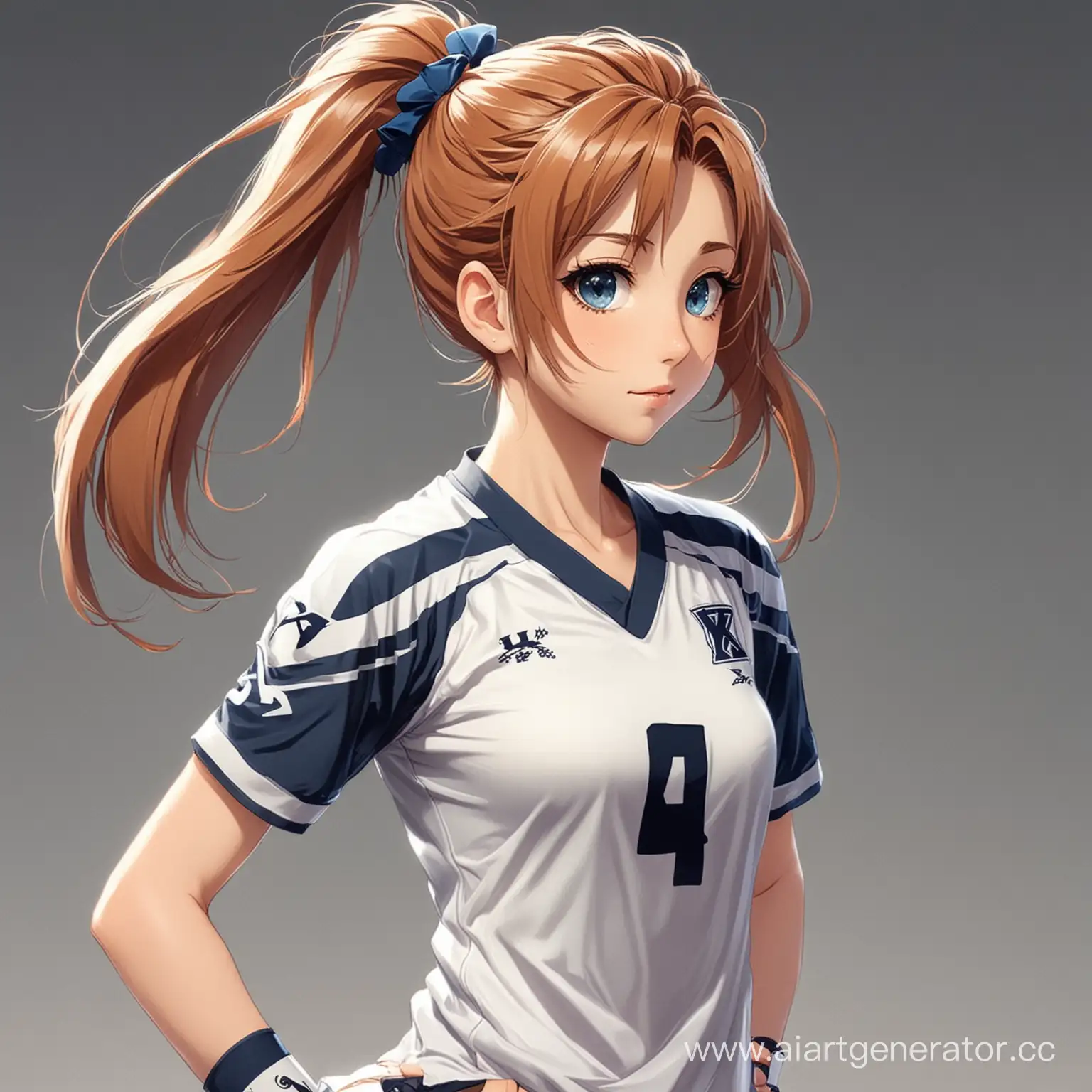 Anime-Girl-Kappa-Football-Player-in-Action