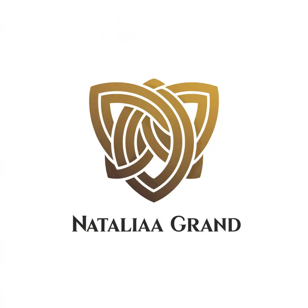 a logo design,with the text "Natalia Grand", main symbol:unity,complex,be used in Home Family industry,clear background