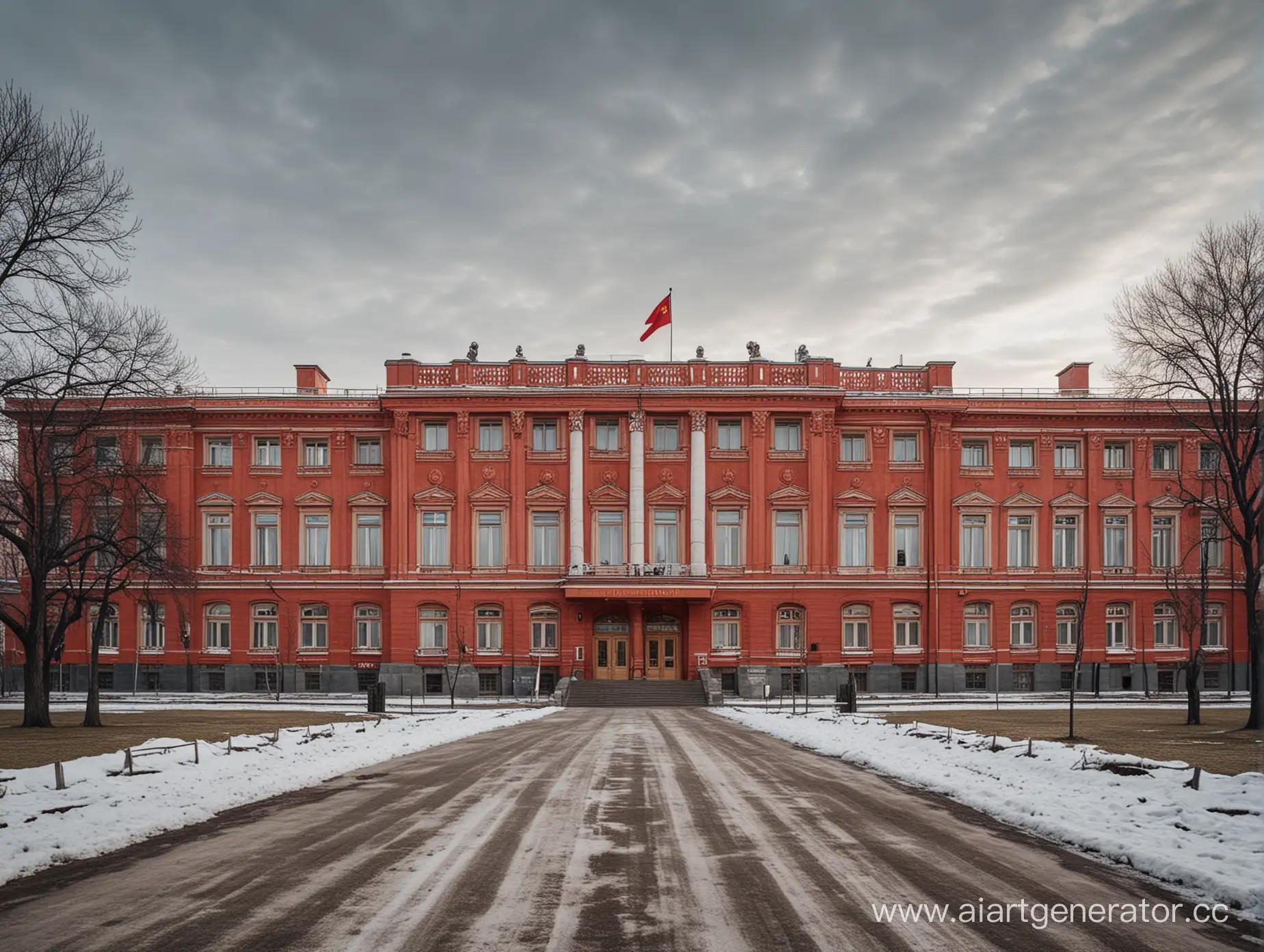красный советский дом правительства