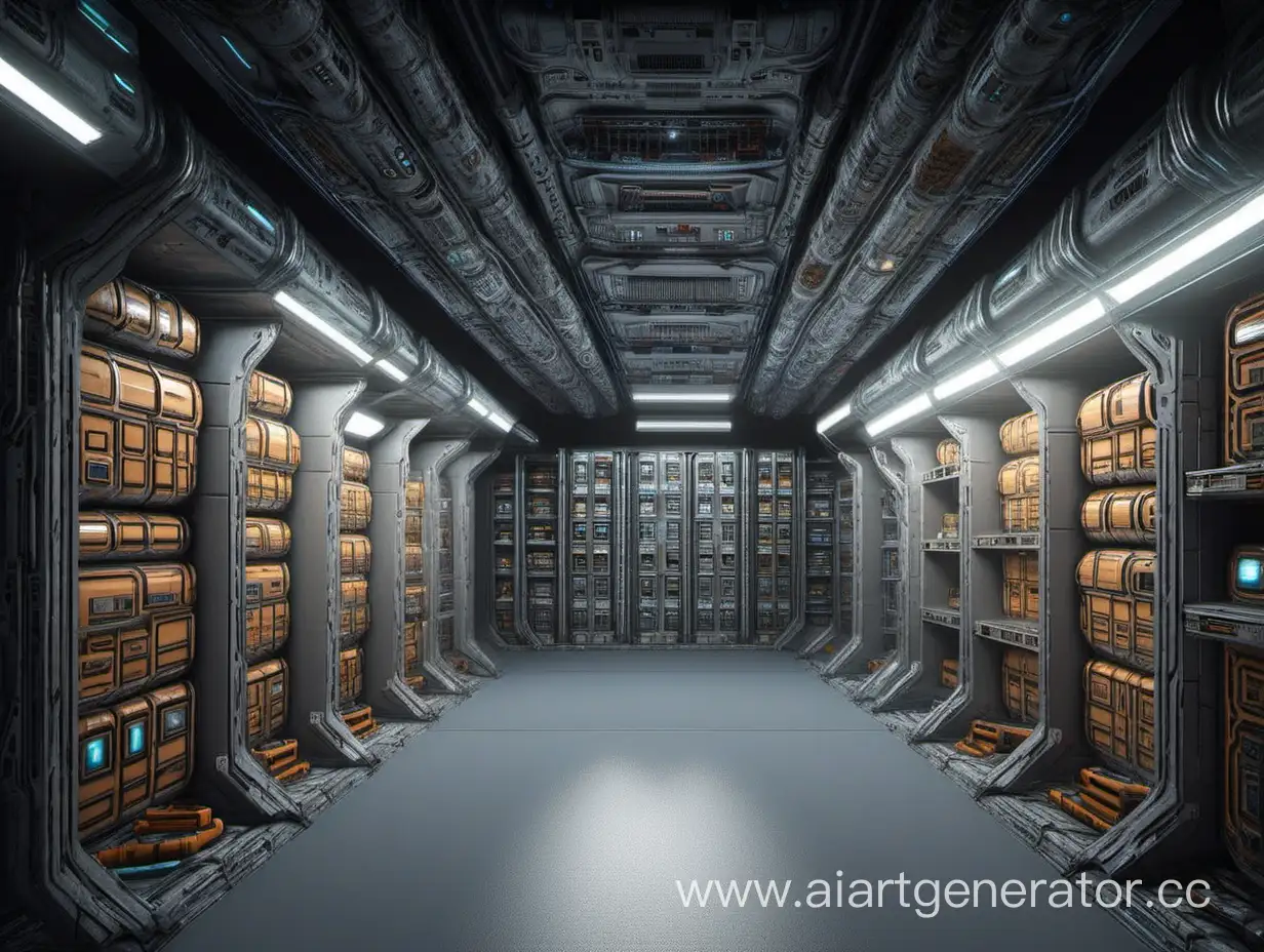 spaceship storage room