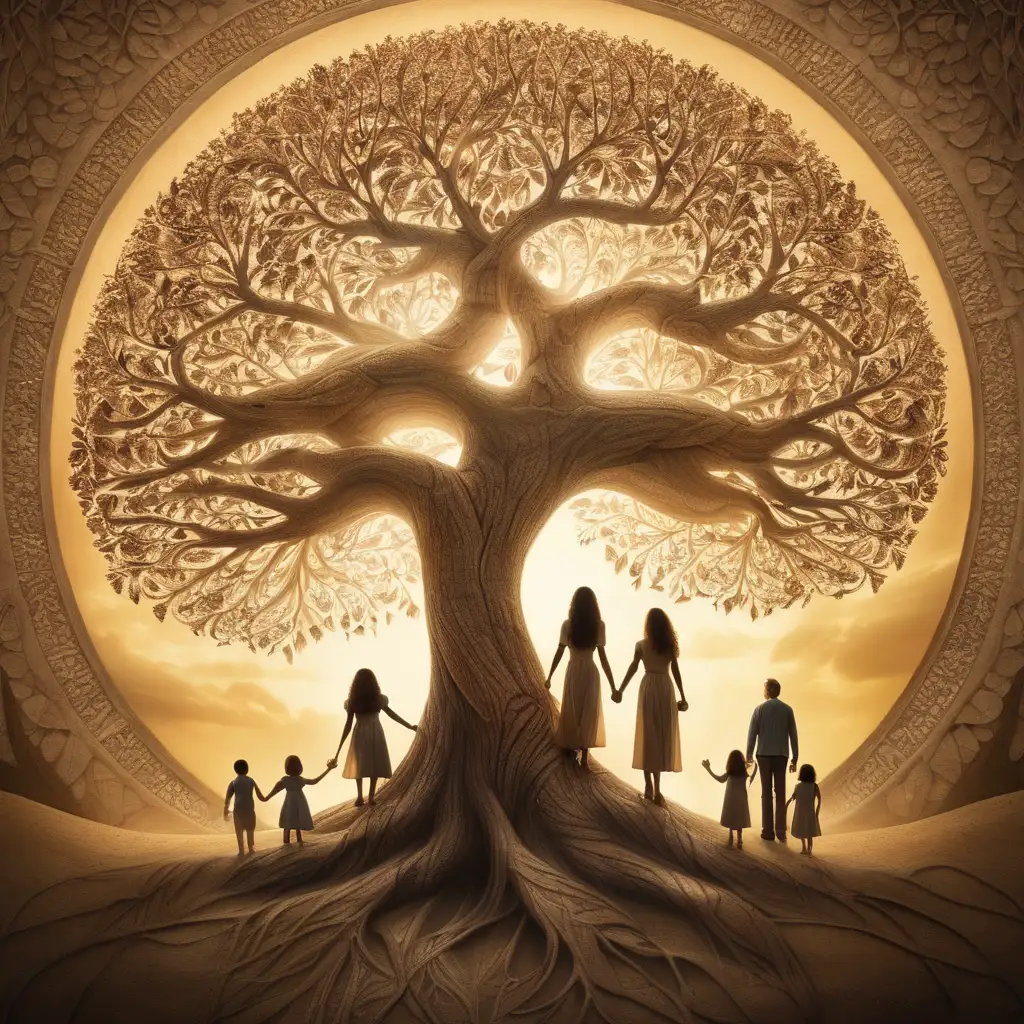 the power of woman, the tree of life, the tree of family