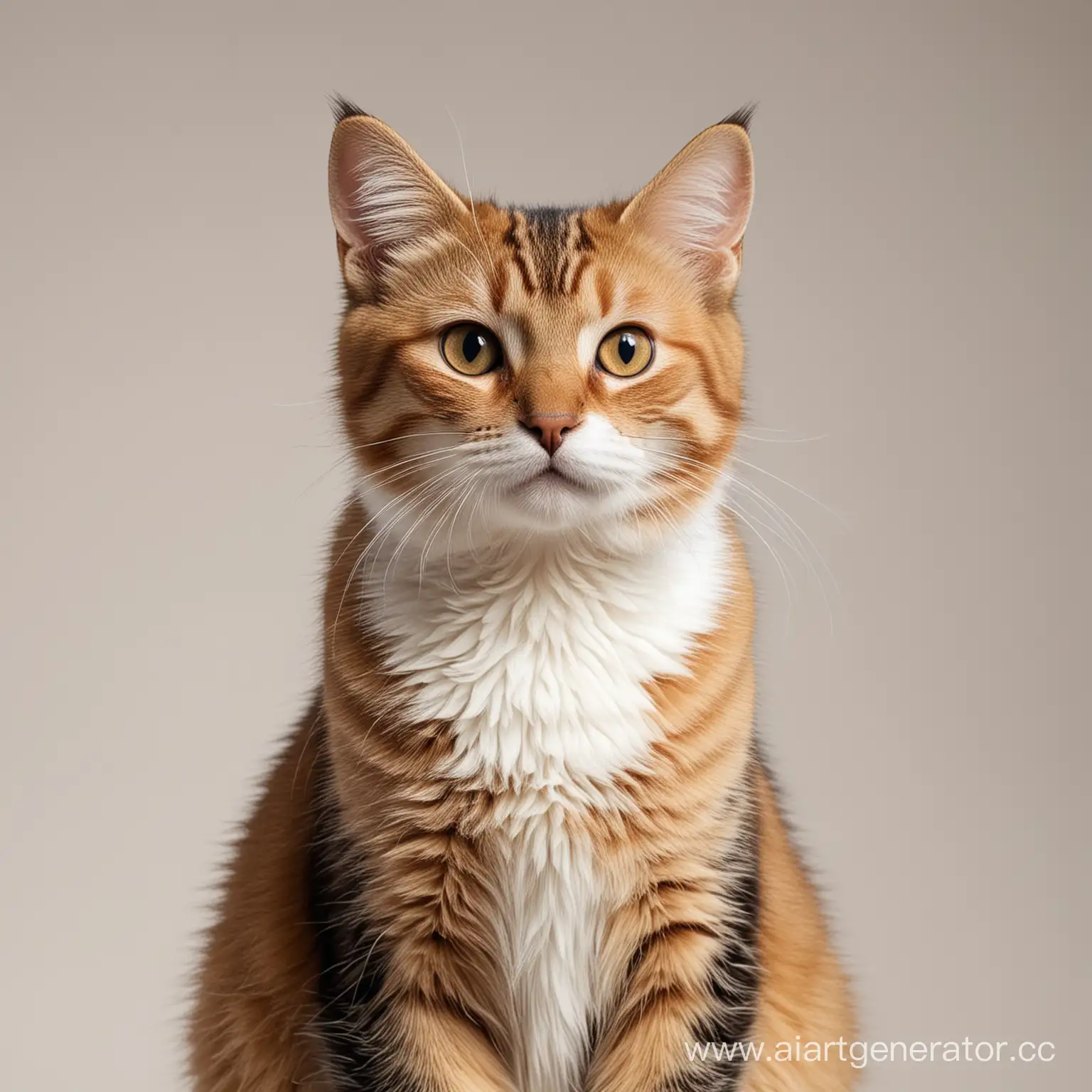 Adorable-Cat-Poses-on-Bright-White-Background