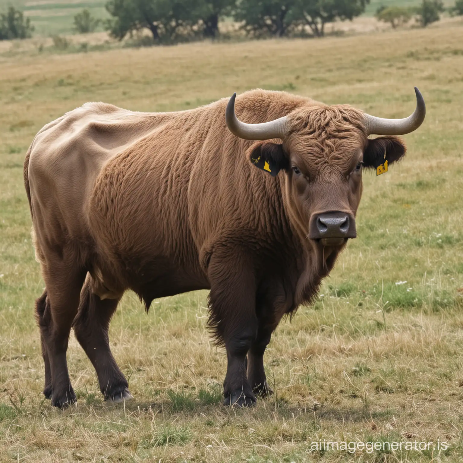 Majestic-Bubalus-Herd-Roaming-Serenely