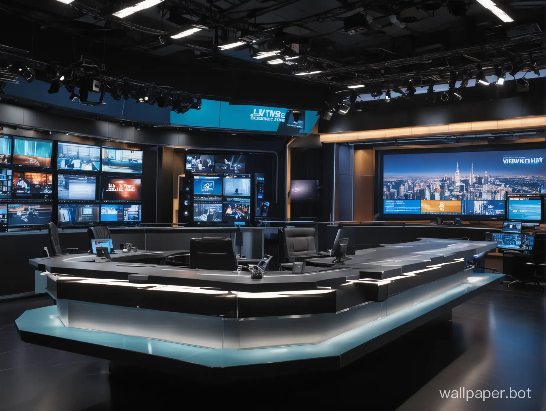 Live-TV-Studio-News-Desk-with-Illuminated-Set-and-Professional-Cameras