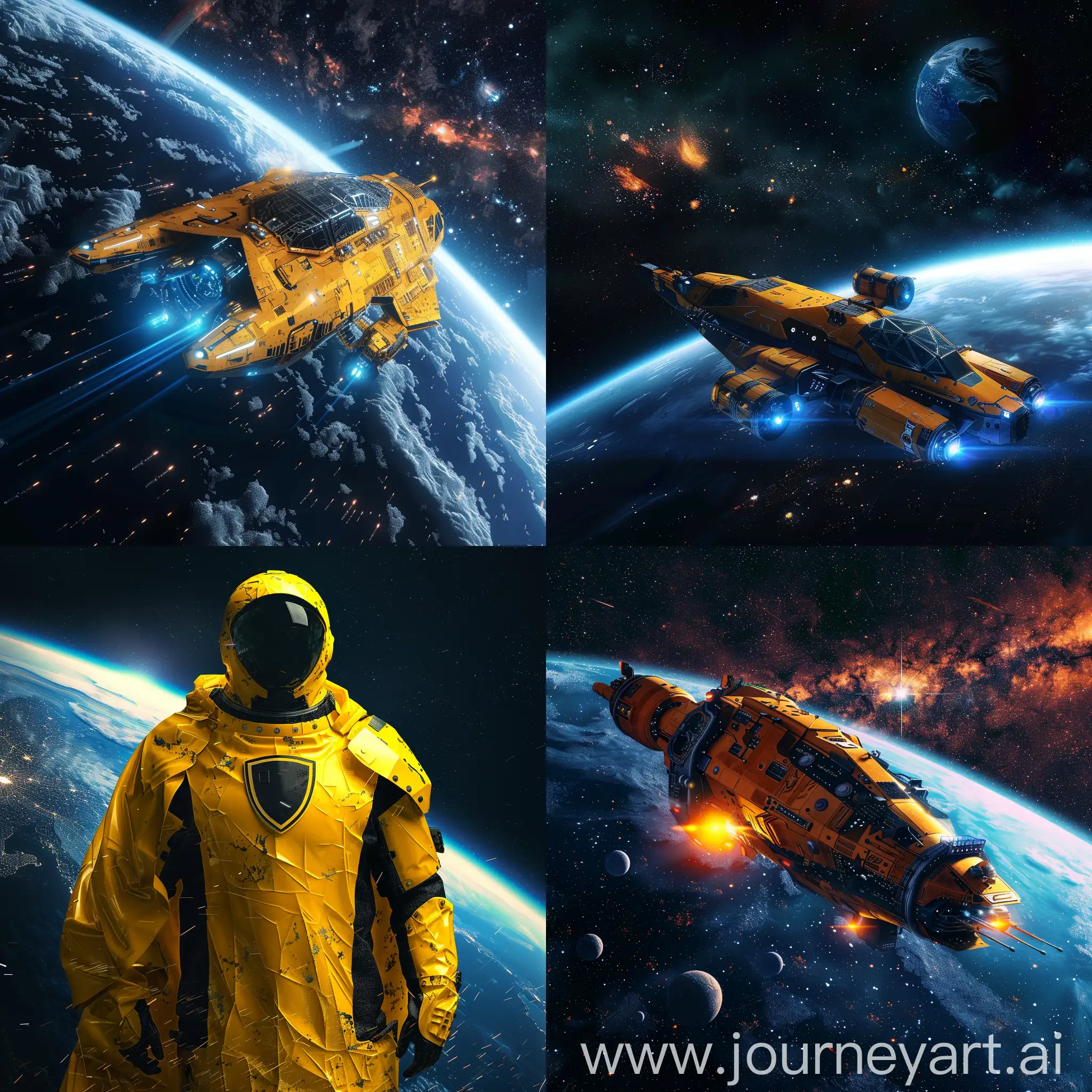 Cyber-Defender-in-Yellow-Futuristic-Space-Style-Photo-Art