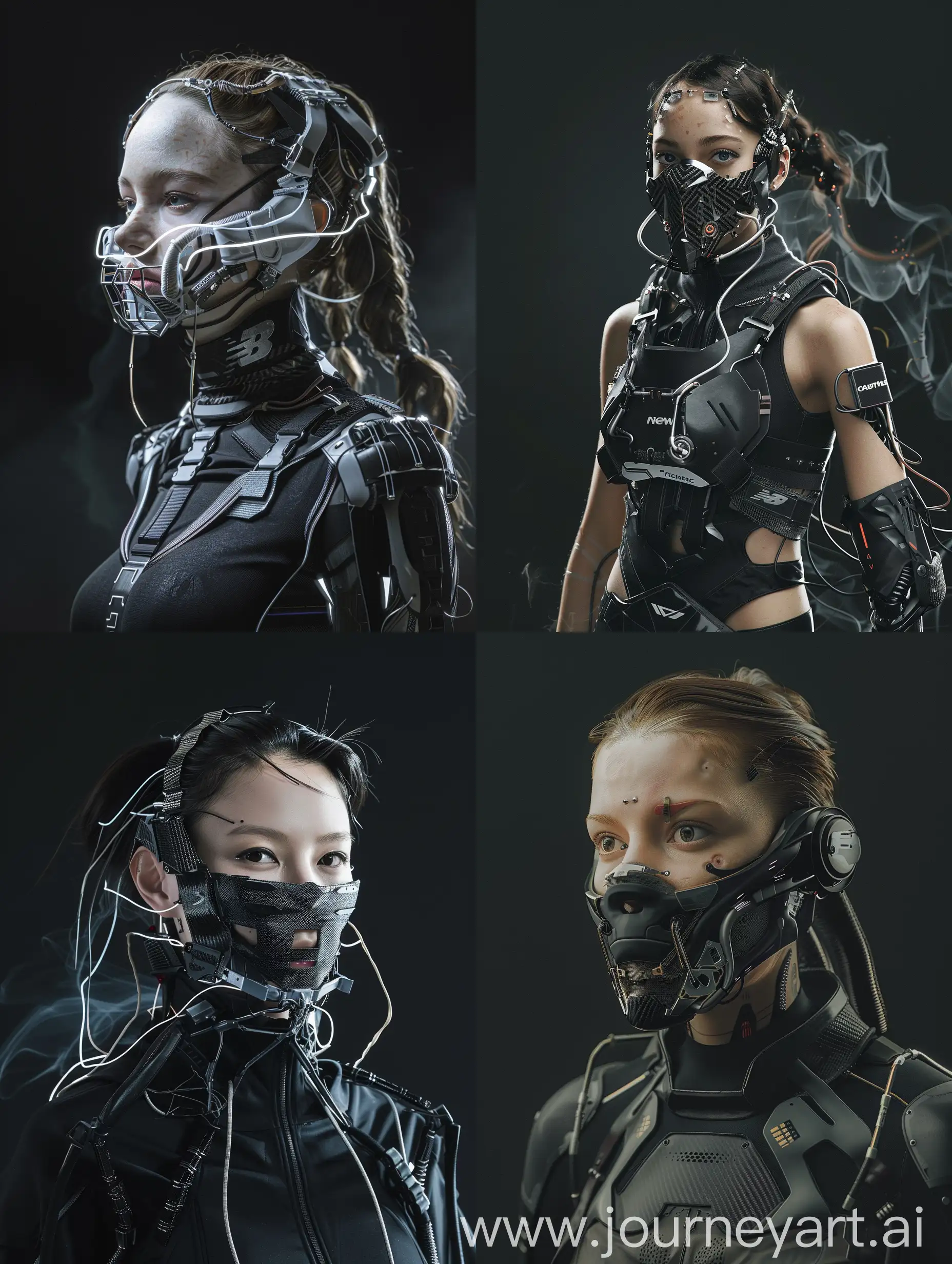 Futuristic-Cyberpunk-Character-with-Cybernetic-Mask-in-Dynamic-Action