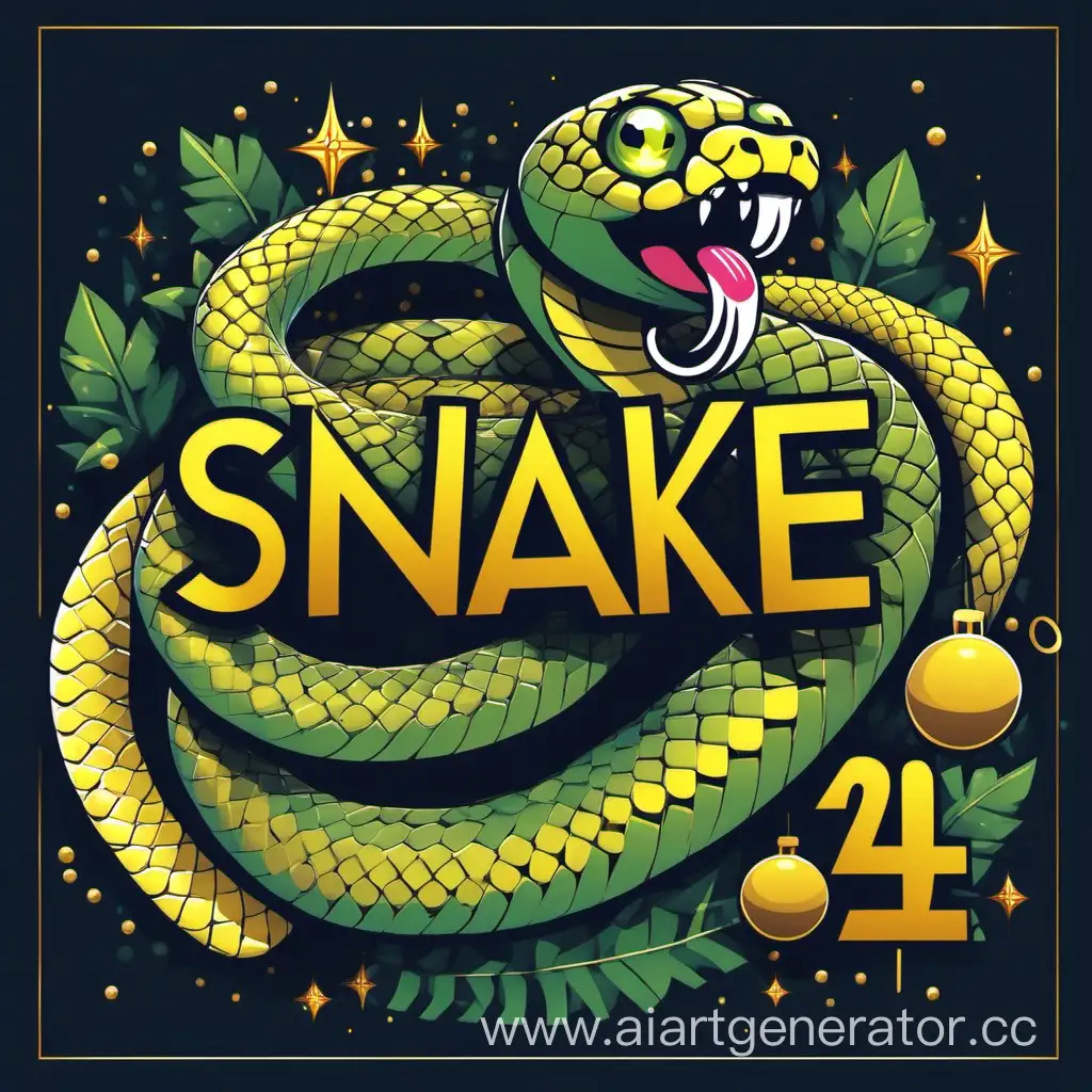 Vibrant-Serpentine-Celebration-Snakethemed-New-Year-2024-Festivities