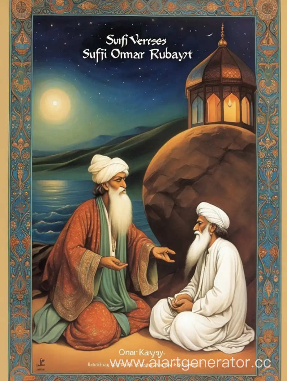 Sufi verses Rubaiyat Omar Khayyam poetic evening