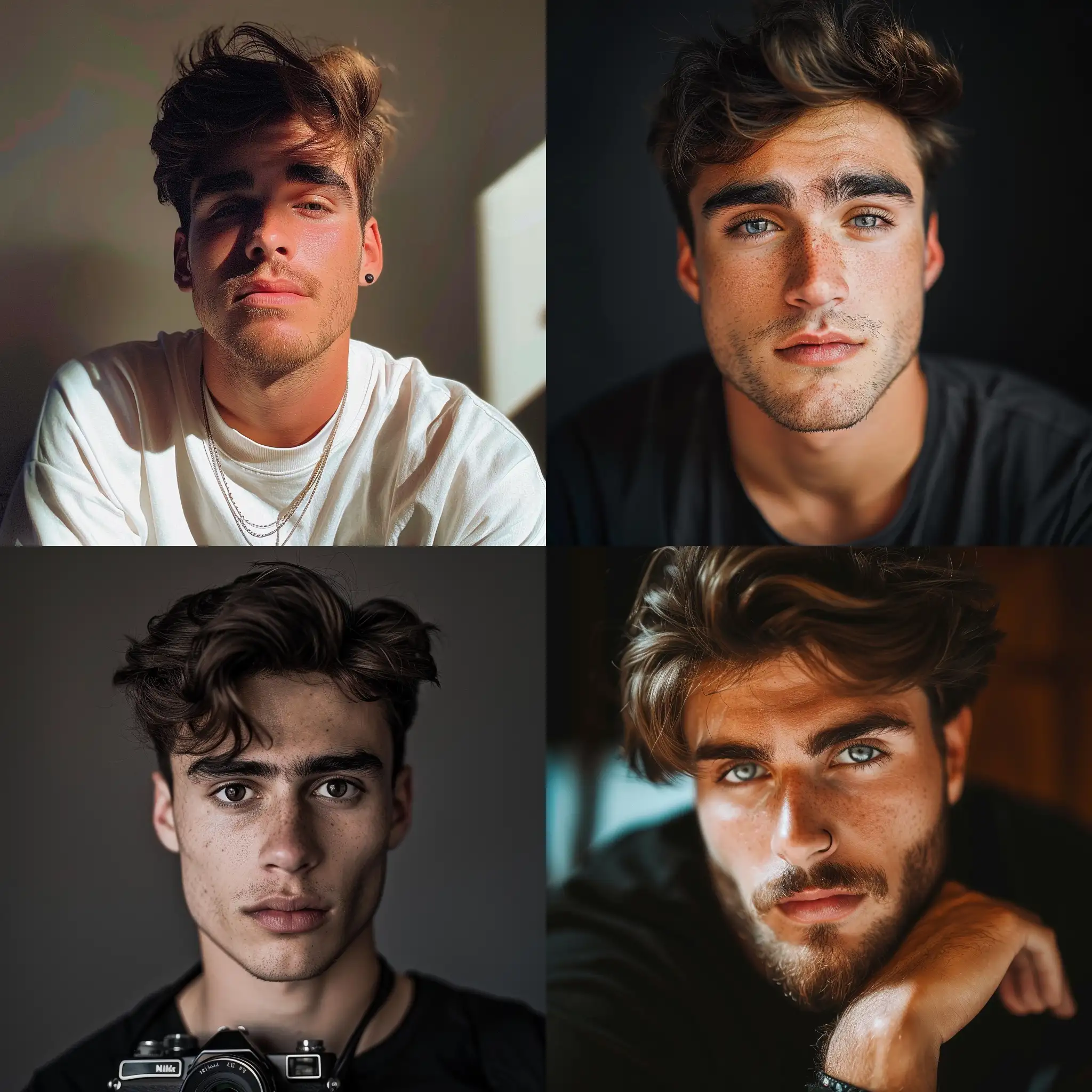 Young-Male-Instagram-Influencer-Poses-for-Nikon-Camera