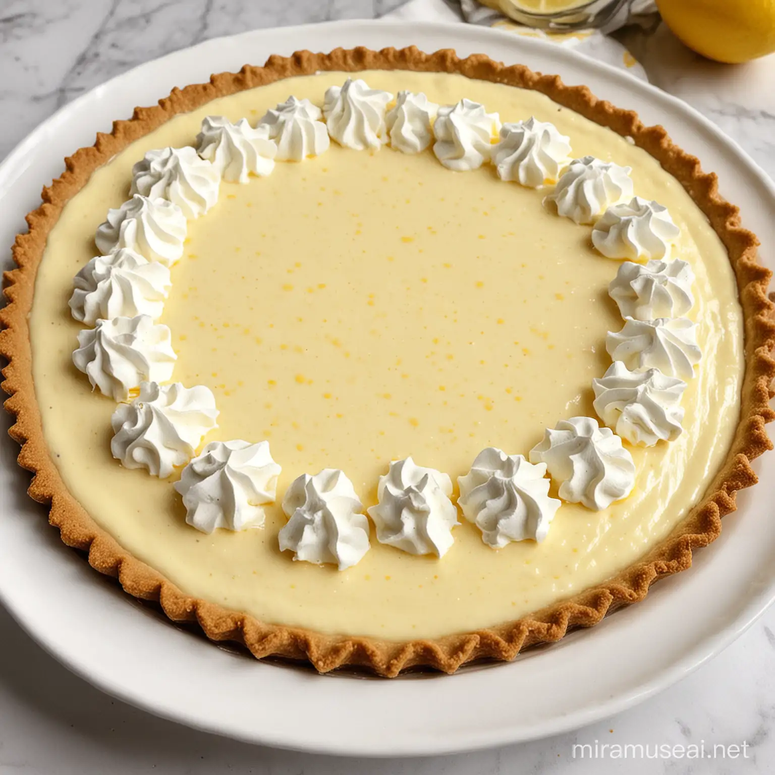 No-Bake Cream Cheese Lemonade Pie
