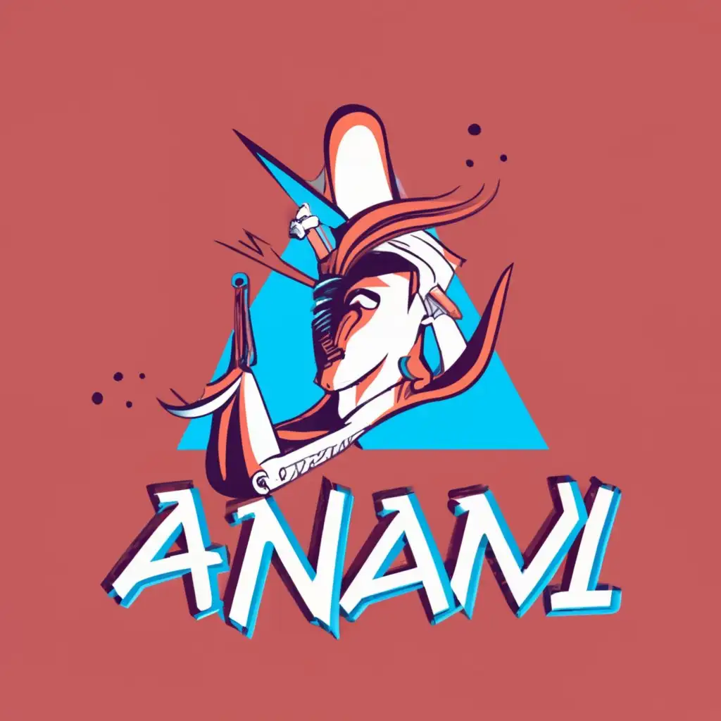 logo,  ANAMI GAMING
, with the text "ANAMI GAMING", typography