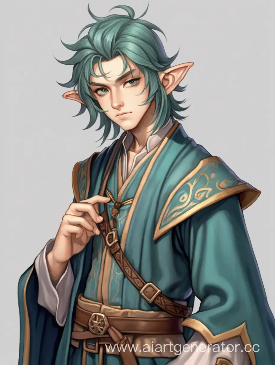 Enchanting-DnDStyle-Elf-Wizard-Resembling-Satoru-Gojo