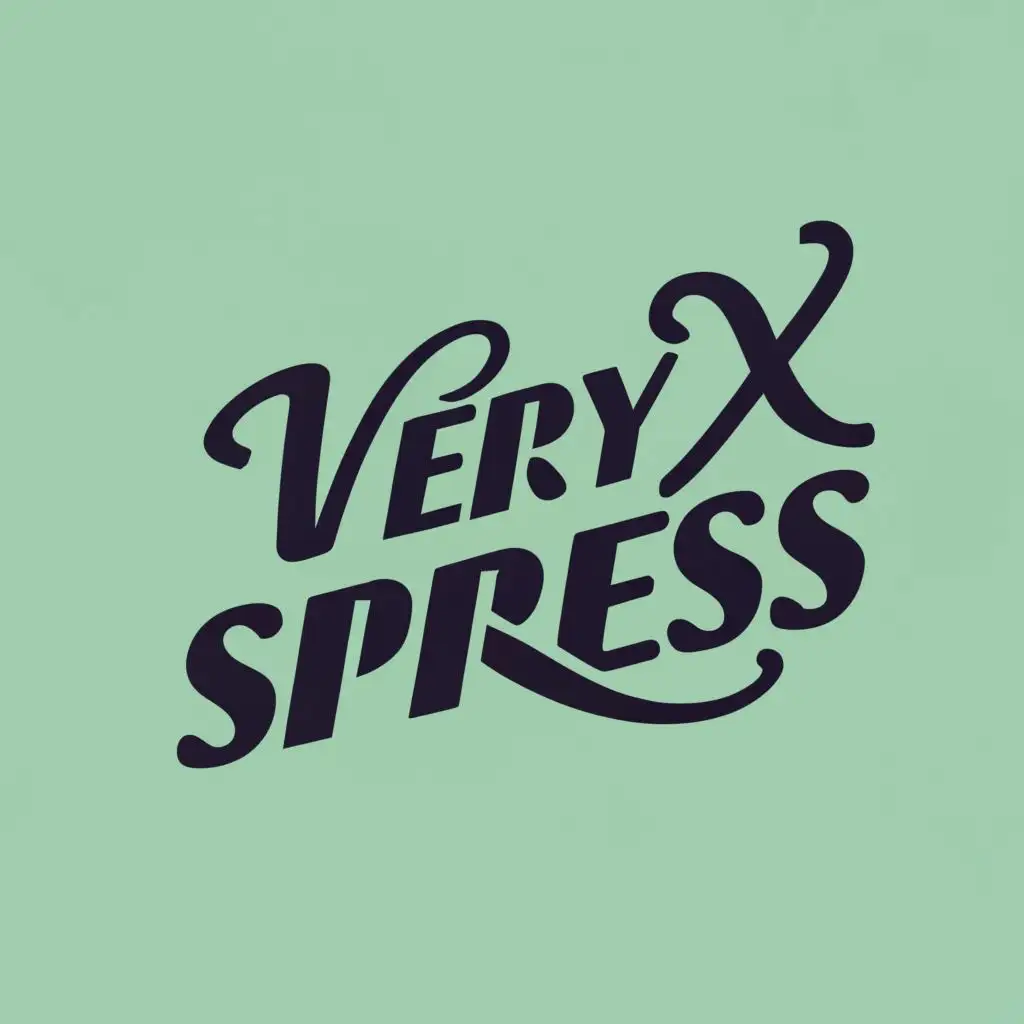 logo, store, with the text "veryxpress", typography