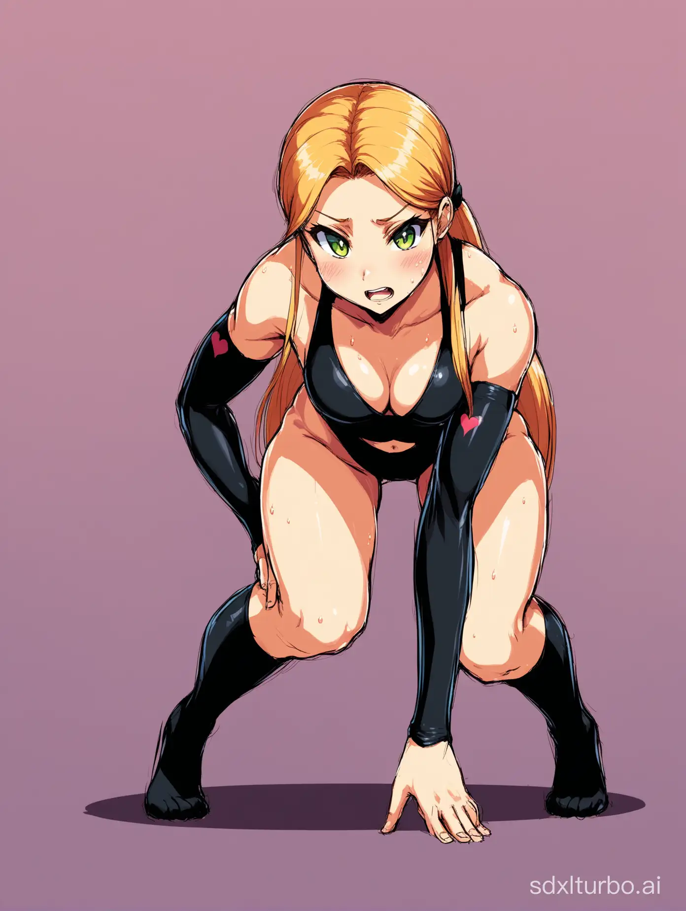 ASCIIscore_9, score_8_up, score_7_up,    cammy white from street fighter, all fours, cat-like pose, naughty pose, simple romantic background, hearts, solo, naked, nude, sweating   <lora:Expressive_H-000001:0.8>, expressiveH  <lora:Concept Art Eclipse Style LoRA_Pony XL v6:0.8>  <lora:xl_more_art-full_v1:0.3>