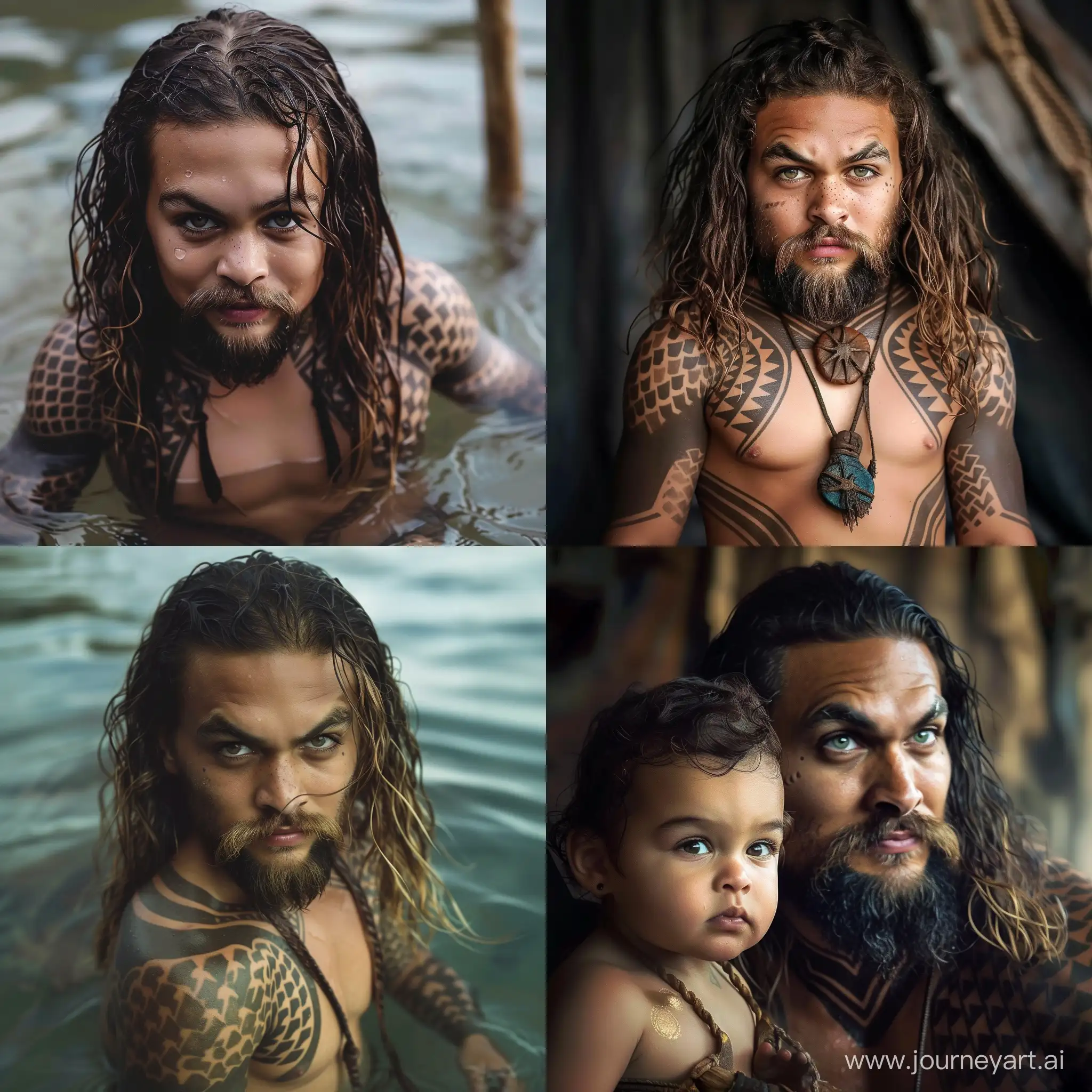 Young-Aquaman-Jason-Momoas-Childhood-Portrait