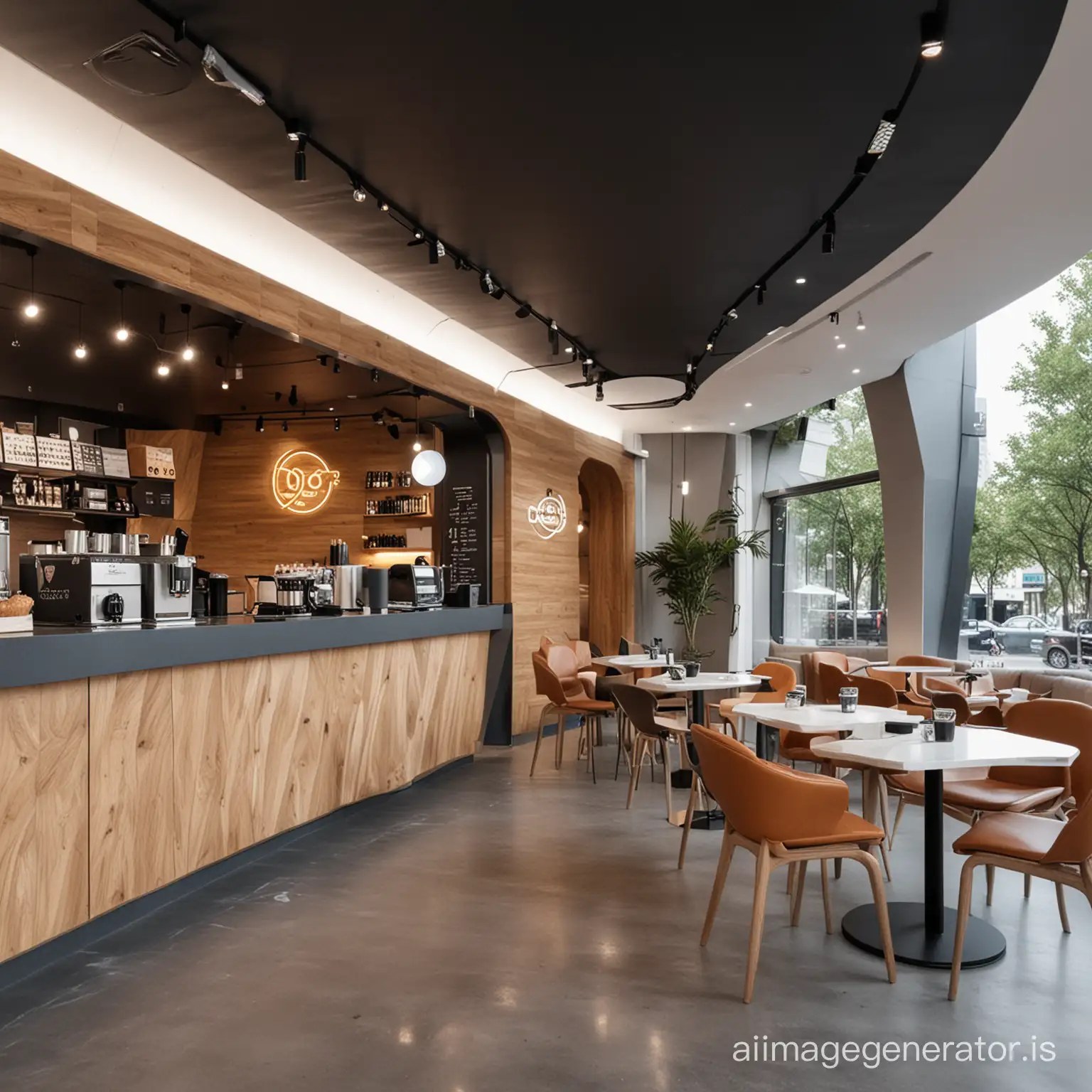 Futuristic-Style-Coffee-Caf-with-a-Cool-Vibe-and-HighTech-Aesthetics