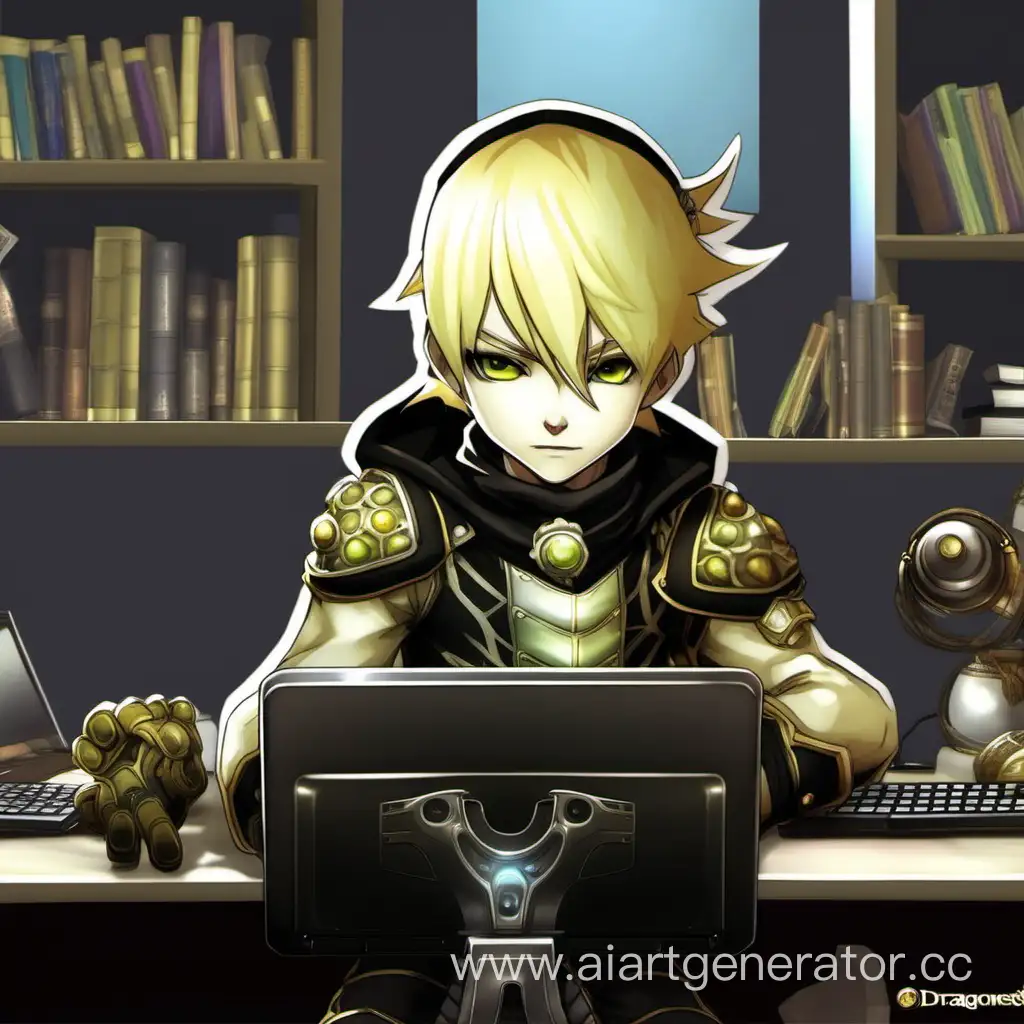 Среднестатистический игрок в Dragon nest перед компьютером