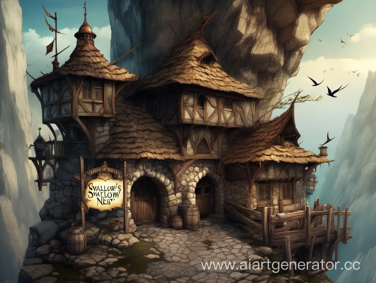 Fantasy-Tavern-Swallows-Nest-Whimsical-Meeting-Place-for-Adventurers