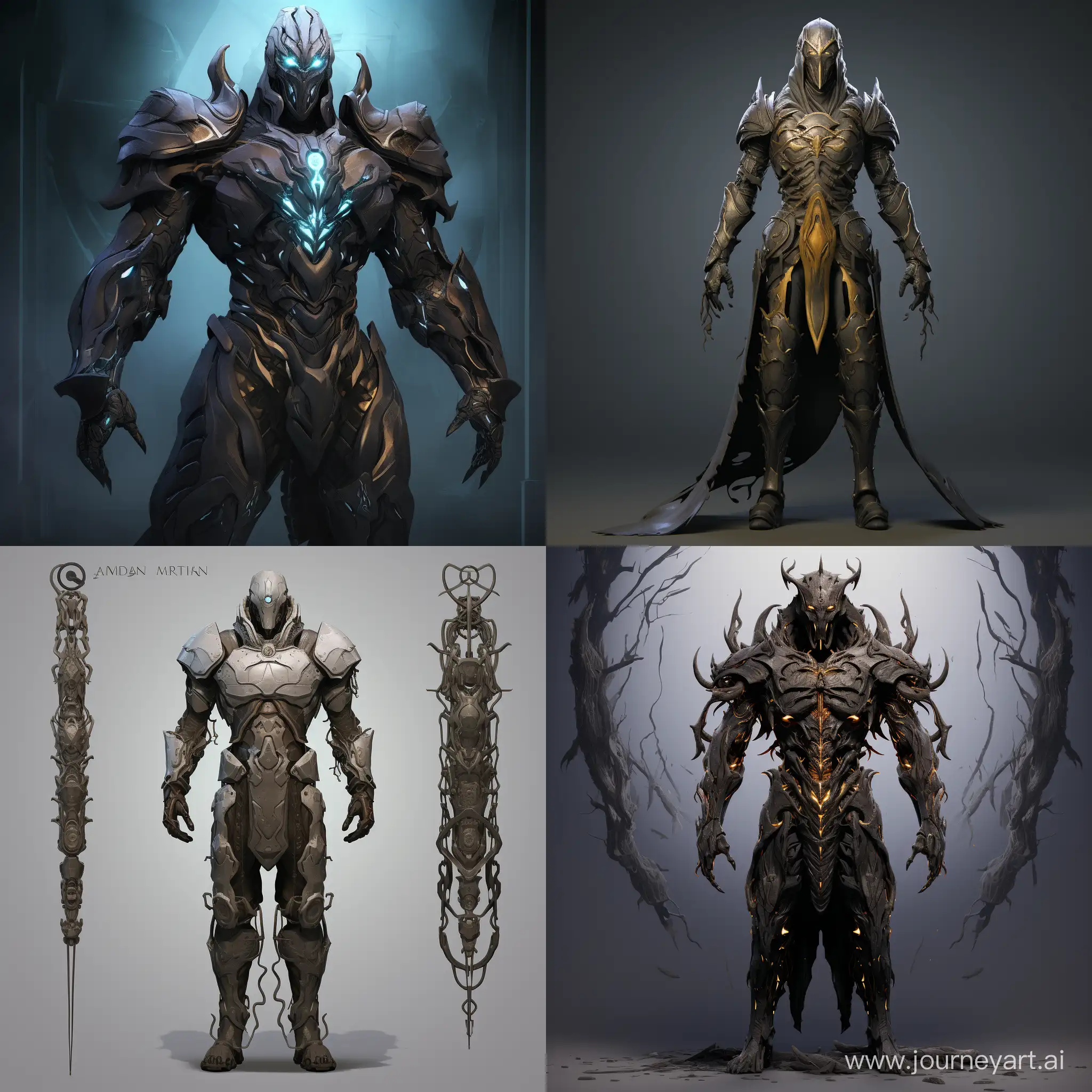 arcane guardian, dark magic construct, fantasy construct, humanoid body