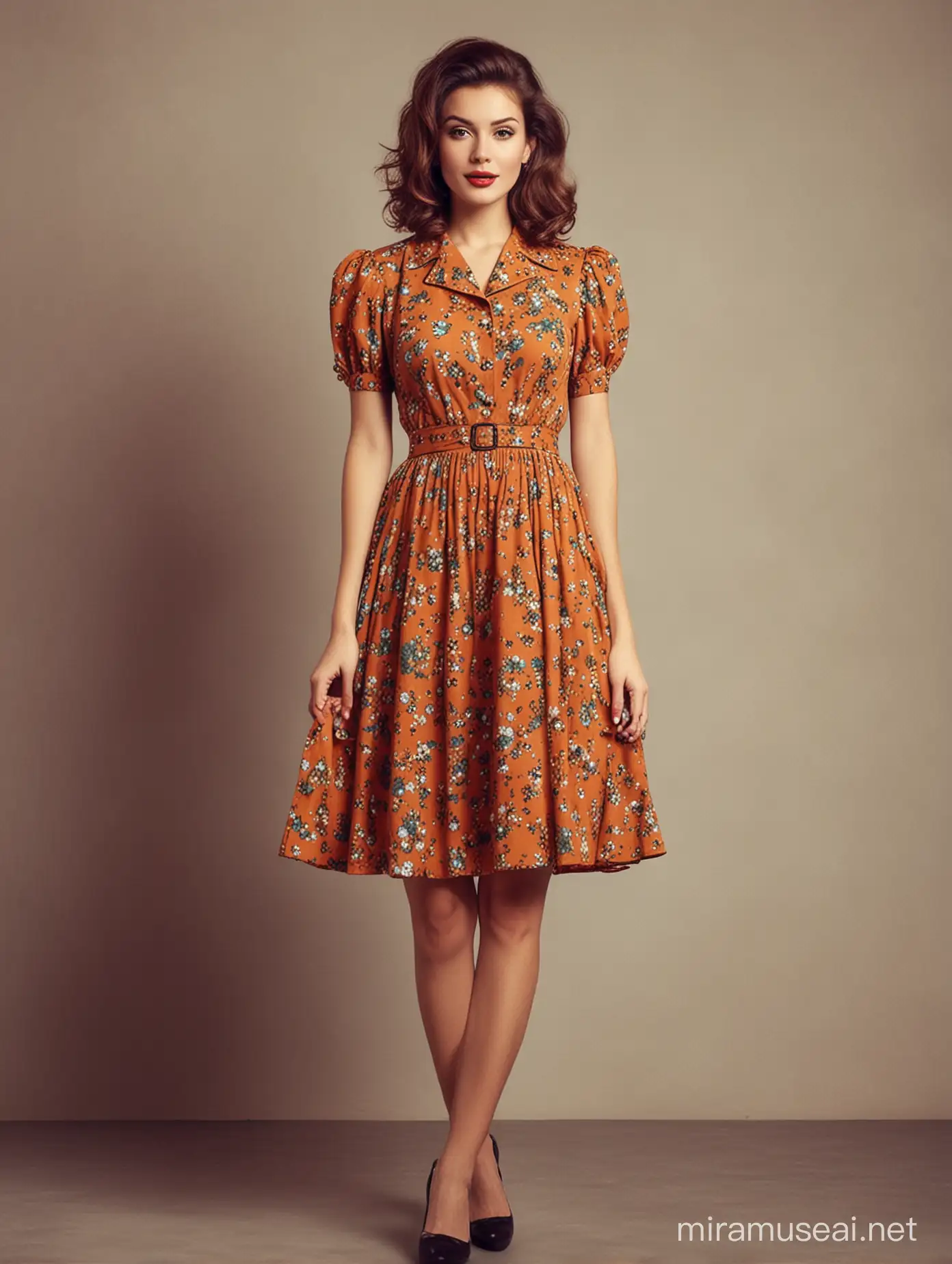 Classic Retro Vintage Clothing Collection for Online Shopping