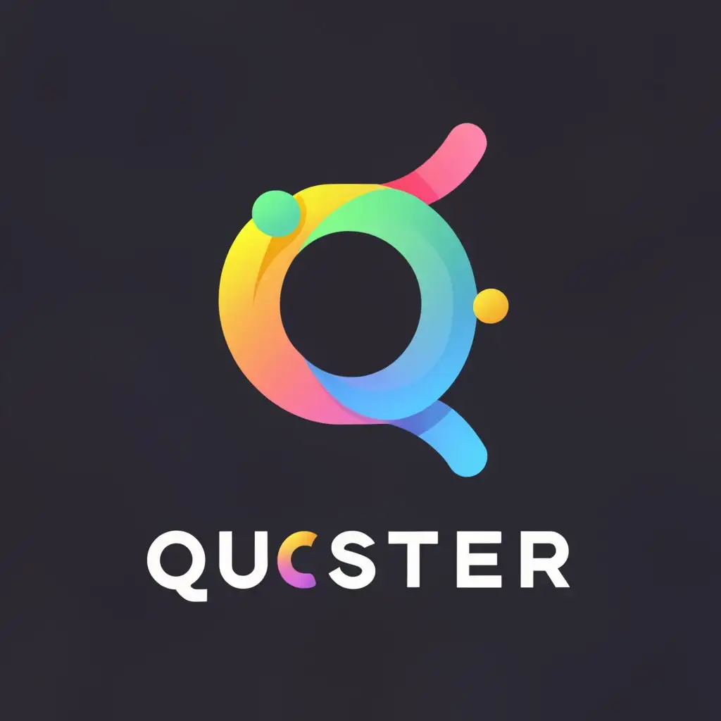 a logo design,with the text "Quicster", main symbol:Q,complex,be used in Technology industry,clear background
