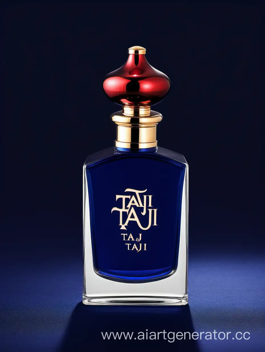 Luxurious-Dark-Blue-Red-and-White-Double-Layers-Perfume-with-Elegant-Zamac-Cap