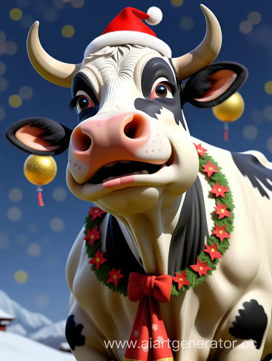 Joyful-Cow-Wishing-a-Happy-New-Year-Celebration