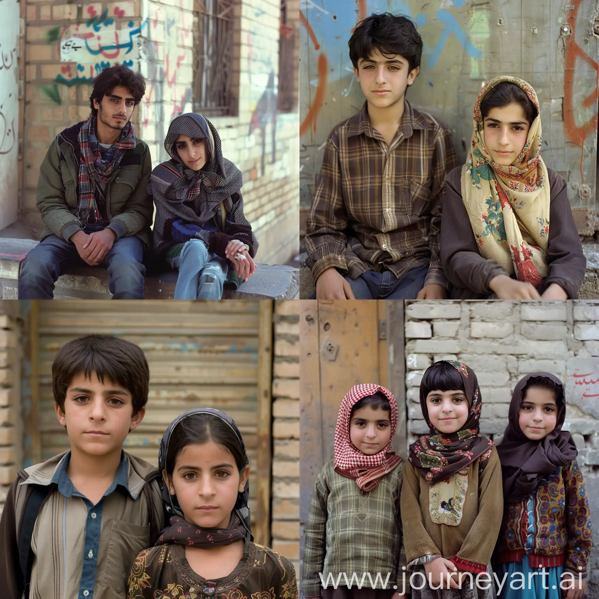 Iranian boys and girls aged 25 to 30