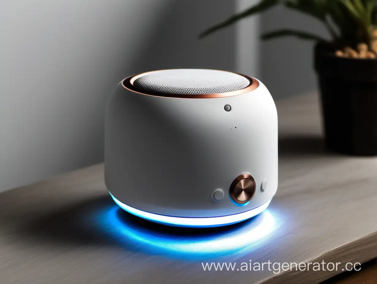 Smart-Home-Control-Bluetooth-Speaker-with-Ambient-Lighting