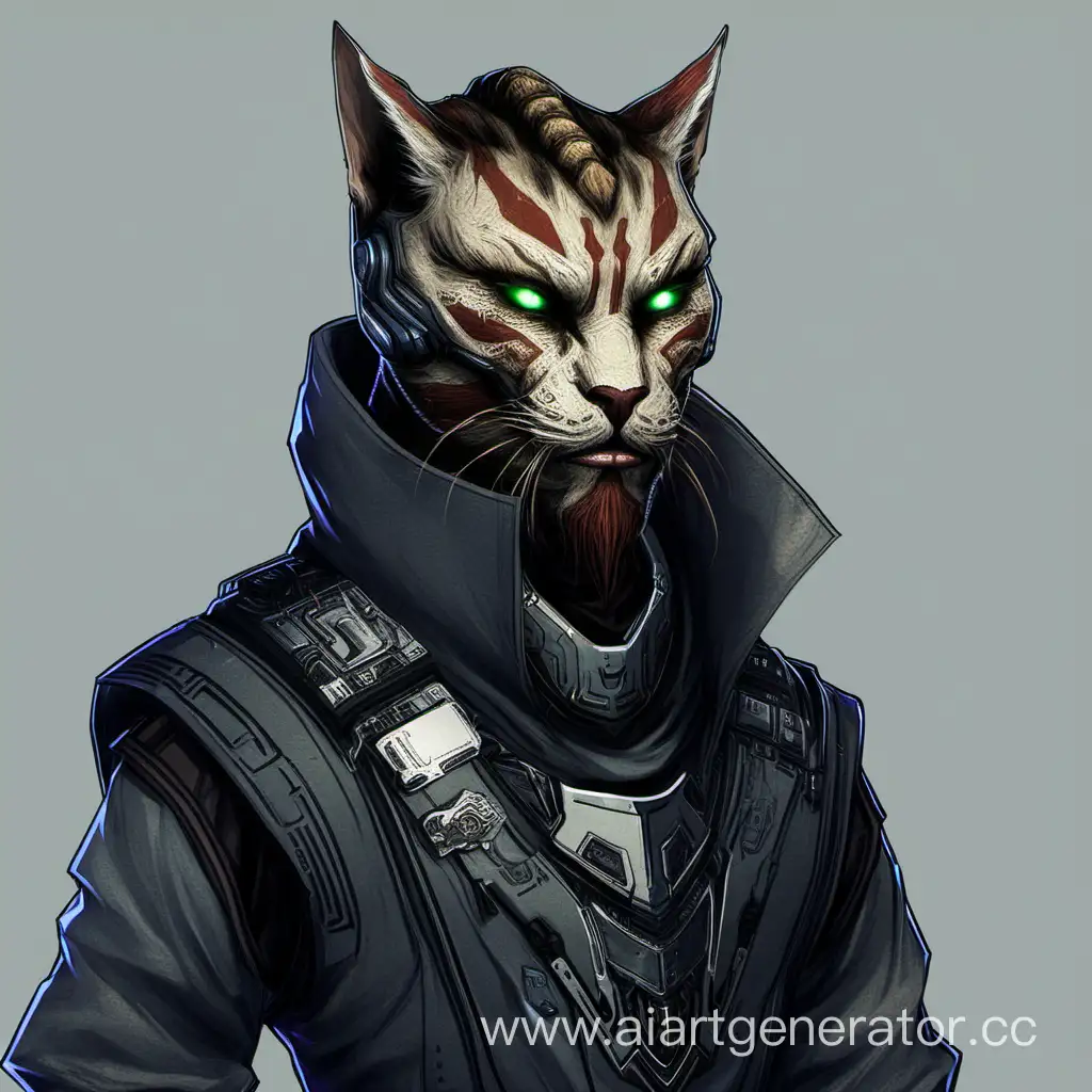 Futuristic-Khajiit-Cyber-Warrior-with-Beard