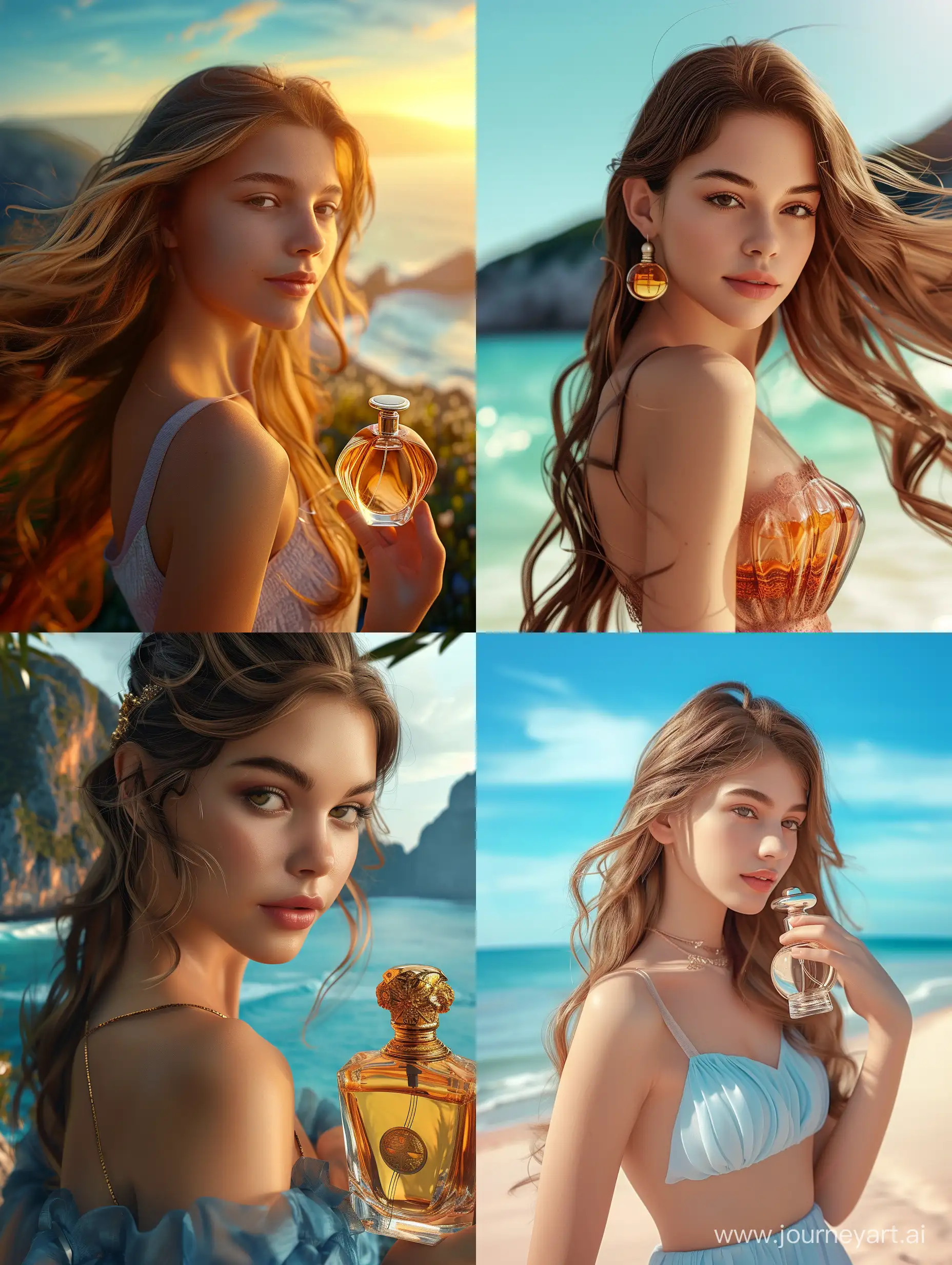 Captivating-Coastal-Fragrance-Beautiful-Girl-with-Perfume-Bottle-in-Photorealistic-4K