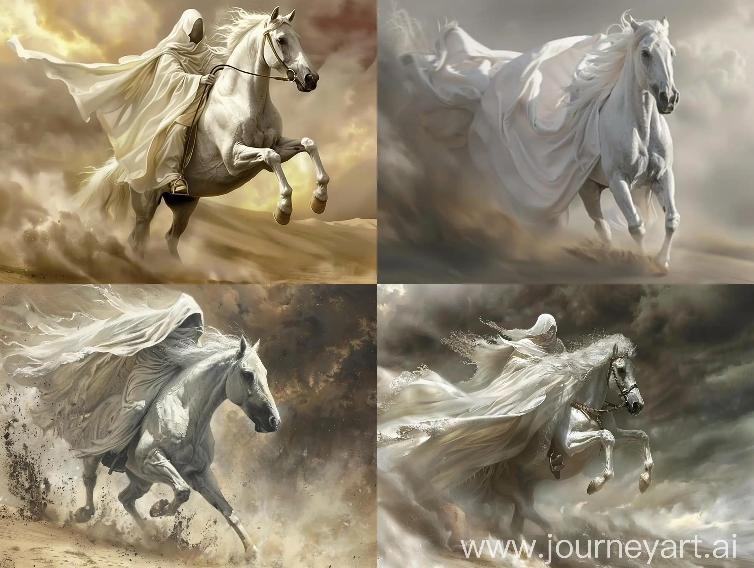 White-Horse-Neighing-in-the-Wind