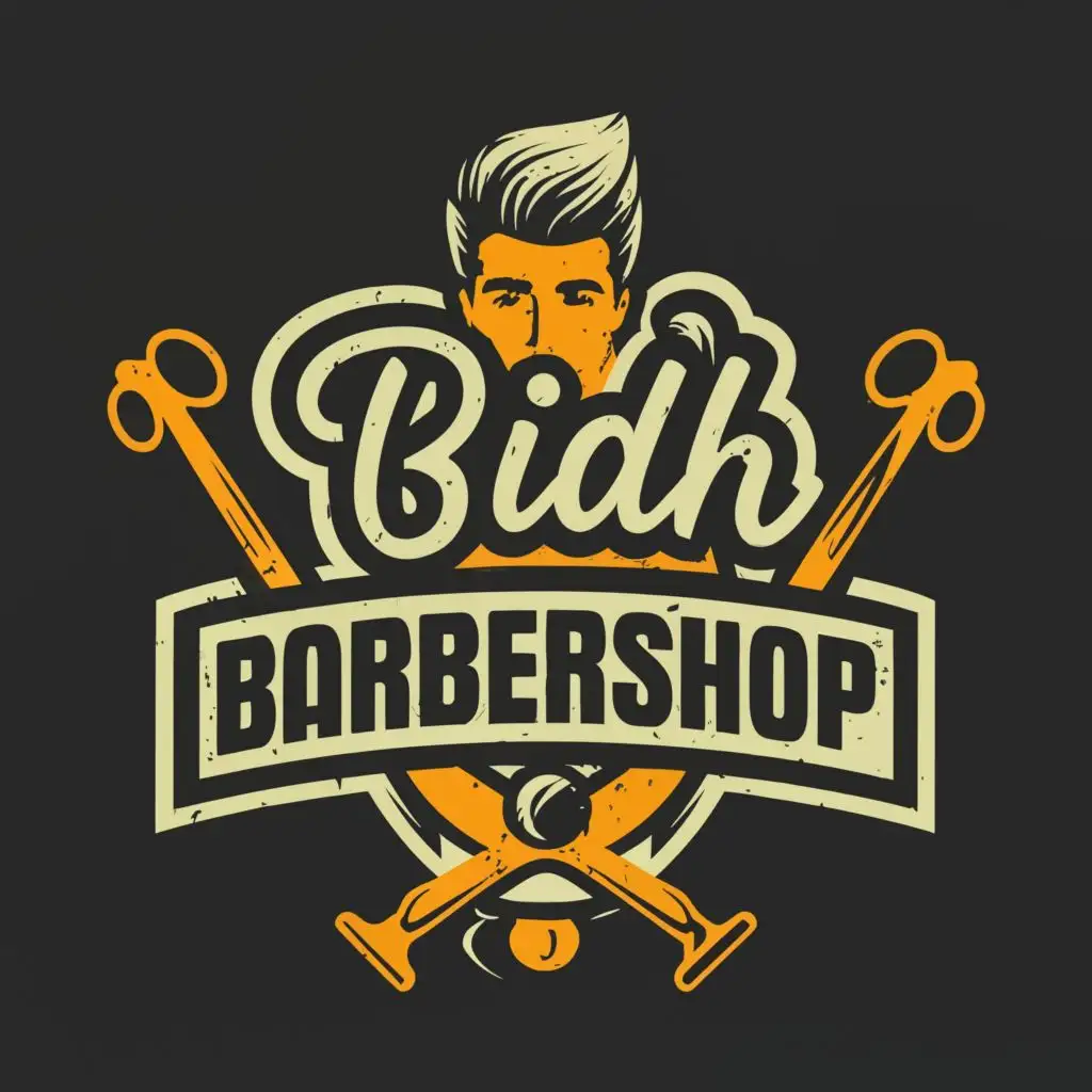 LOGO-Design-for-BIDH-Barbershop-Bold-Typography-and-Minimalist-Aesthetic-with-a-Barbershop-Theme