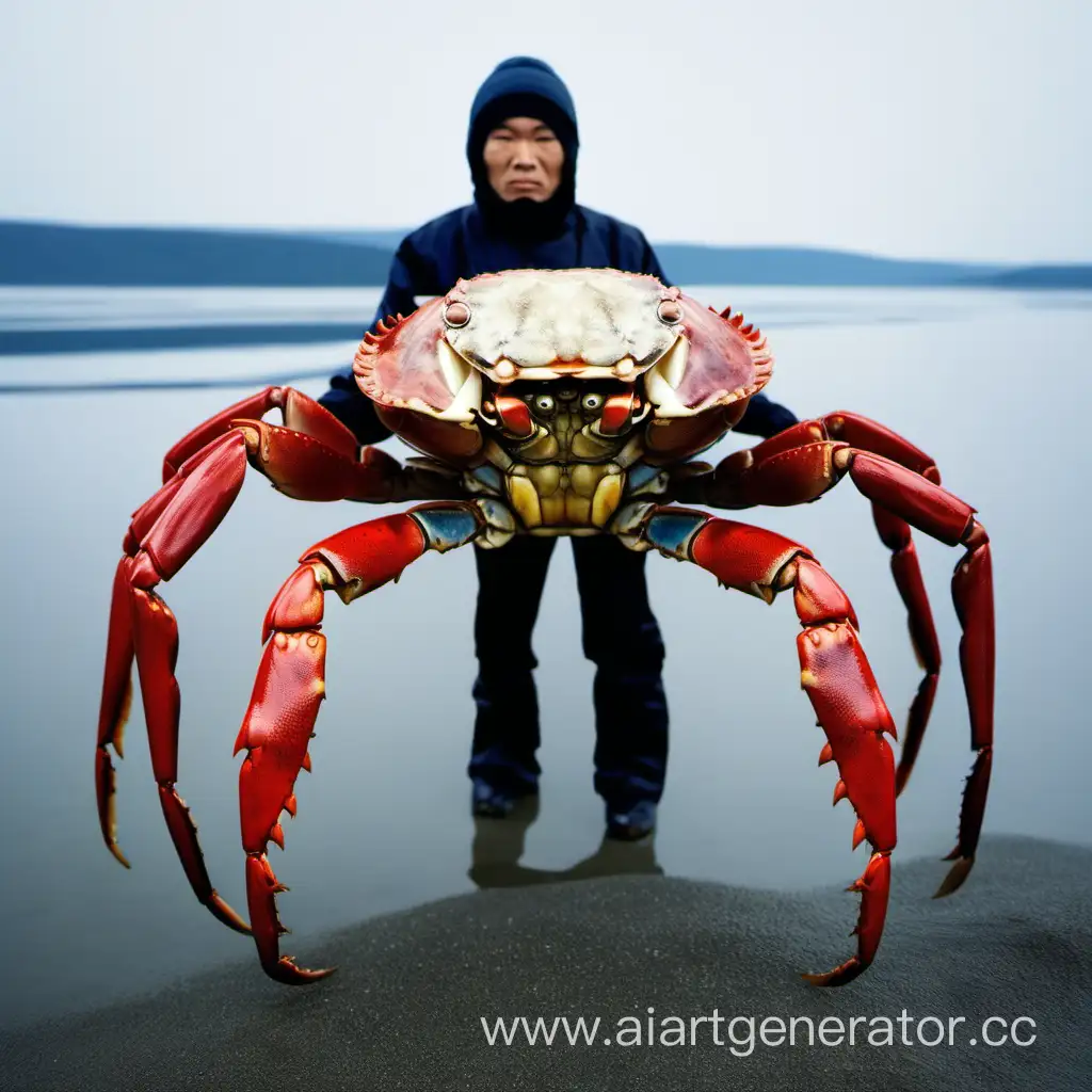 Transformed-Kamchatka-Crab-Humanization-Fantasy-Art