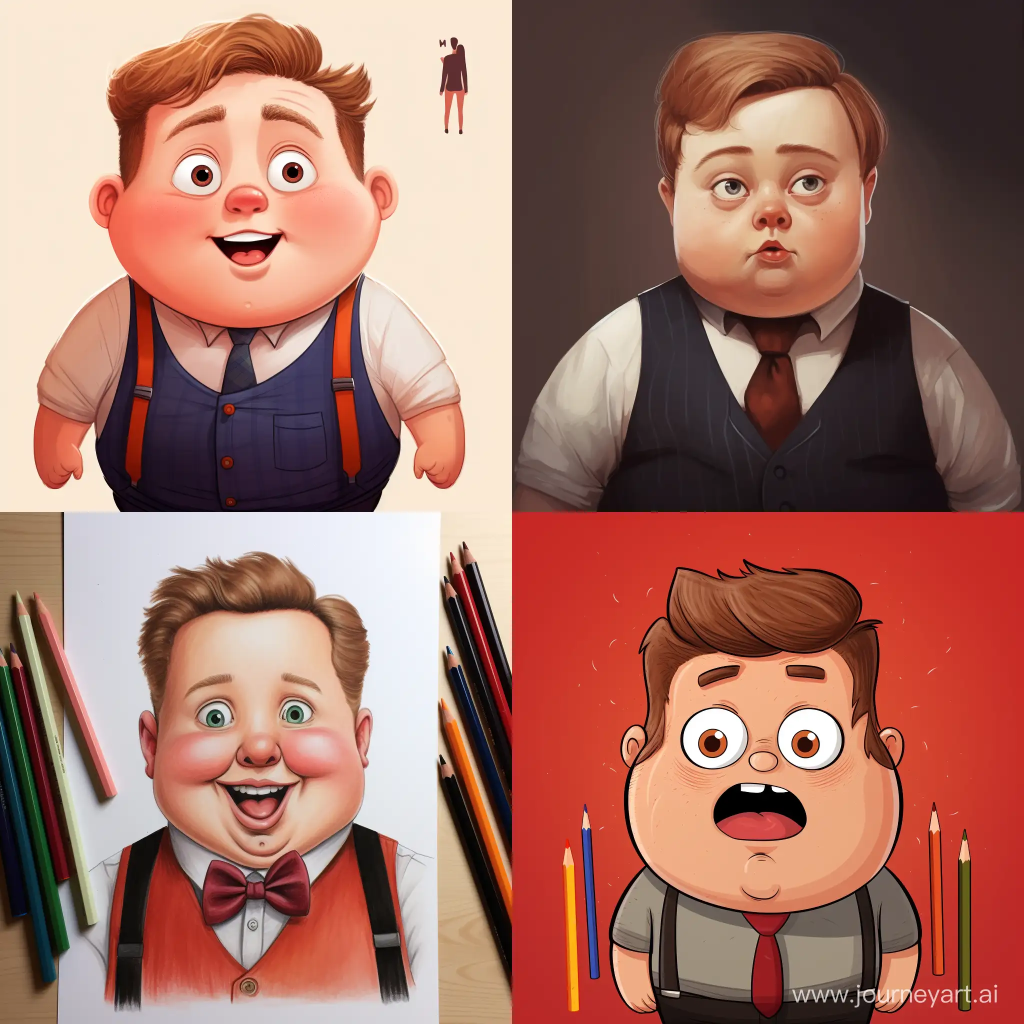 Cheerful-Chubby-Boy-in-Vest-with-Surprised-Expression