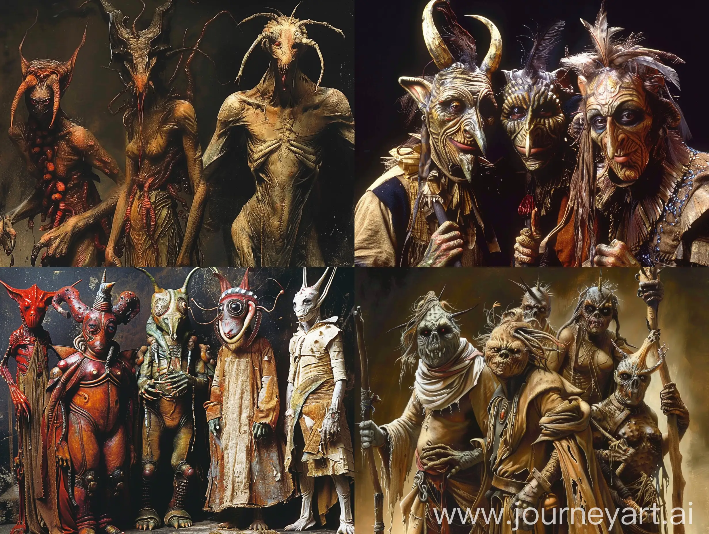  Clive Barker's Abarat characters. 